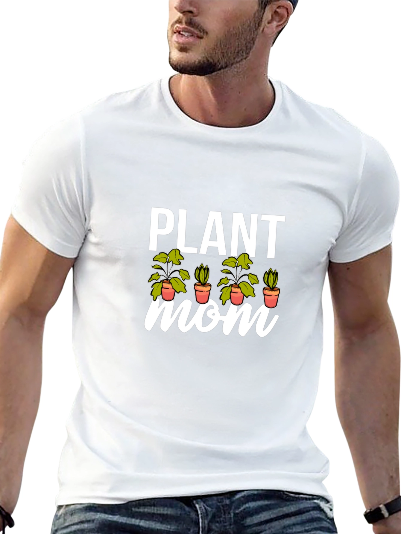 Plant Mom T-Shirt - Black