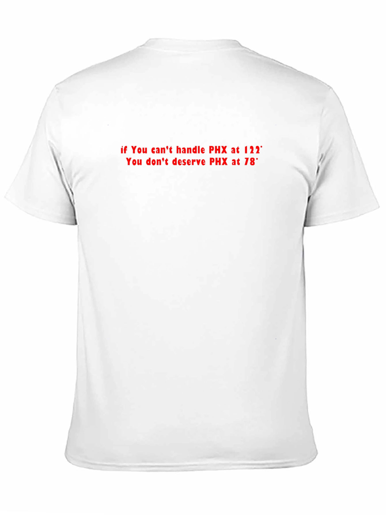PHX Heat Humor T-Shirt: Cant Handle the Heat?