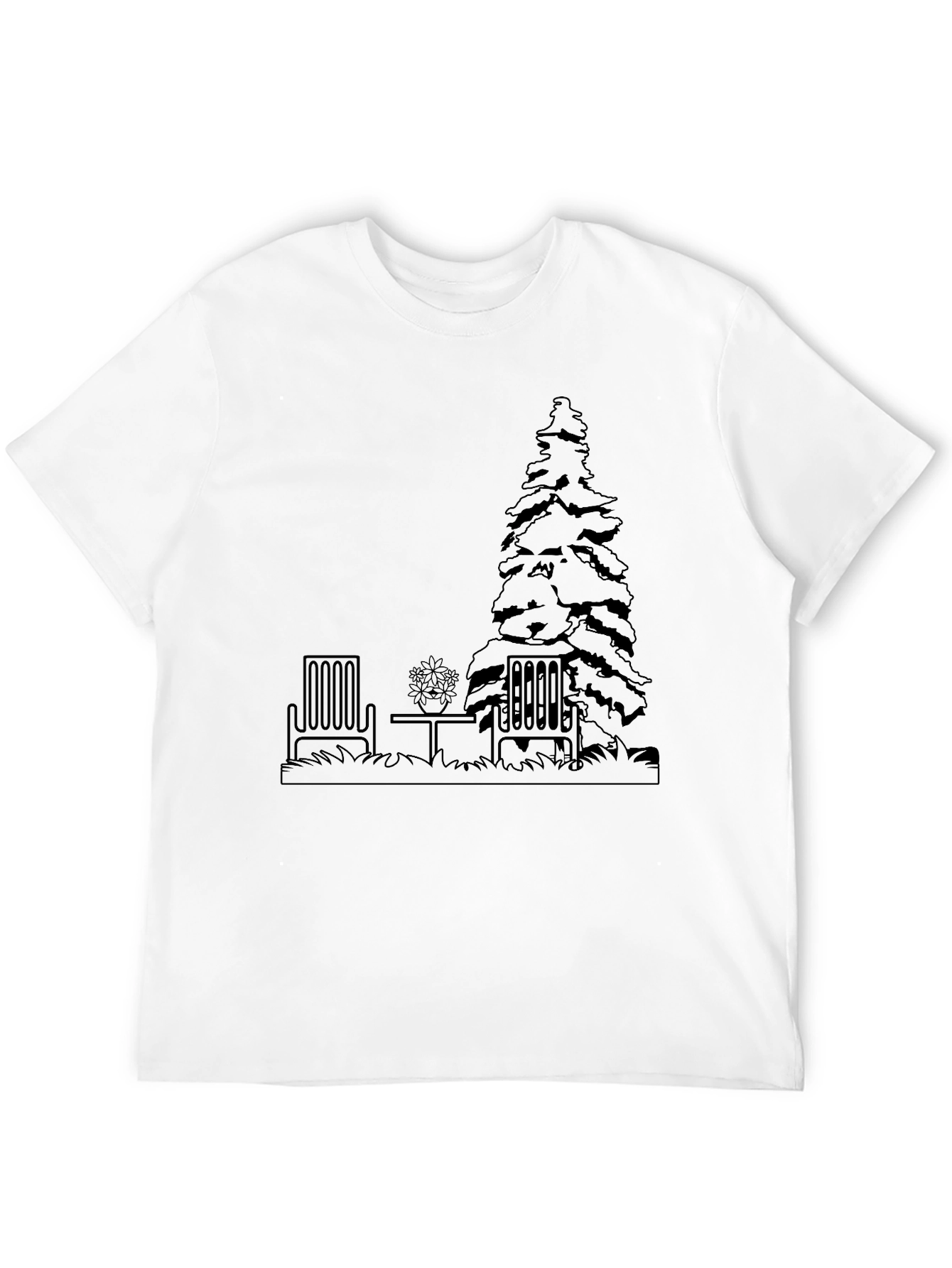 Cozy Scene Graphic Tee