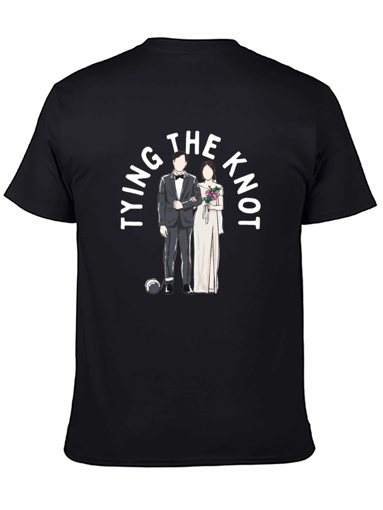 Tying The Knot Wedding T-Shirt
