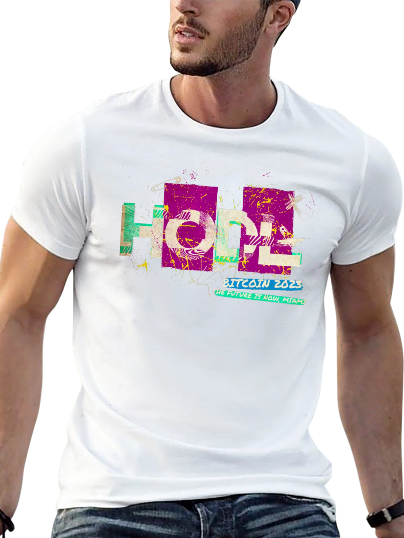 HODL Bitcoin 2023 Black Graphic Tee