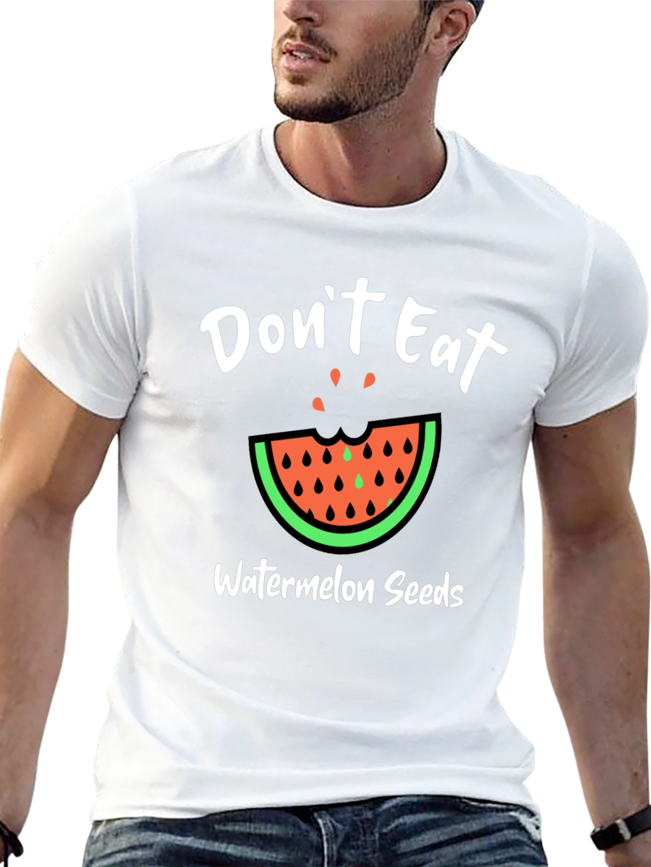 Dont Eat Watermelon Seeds Graphic T-Shirt