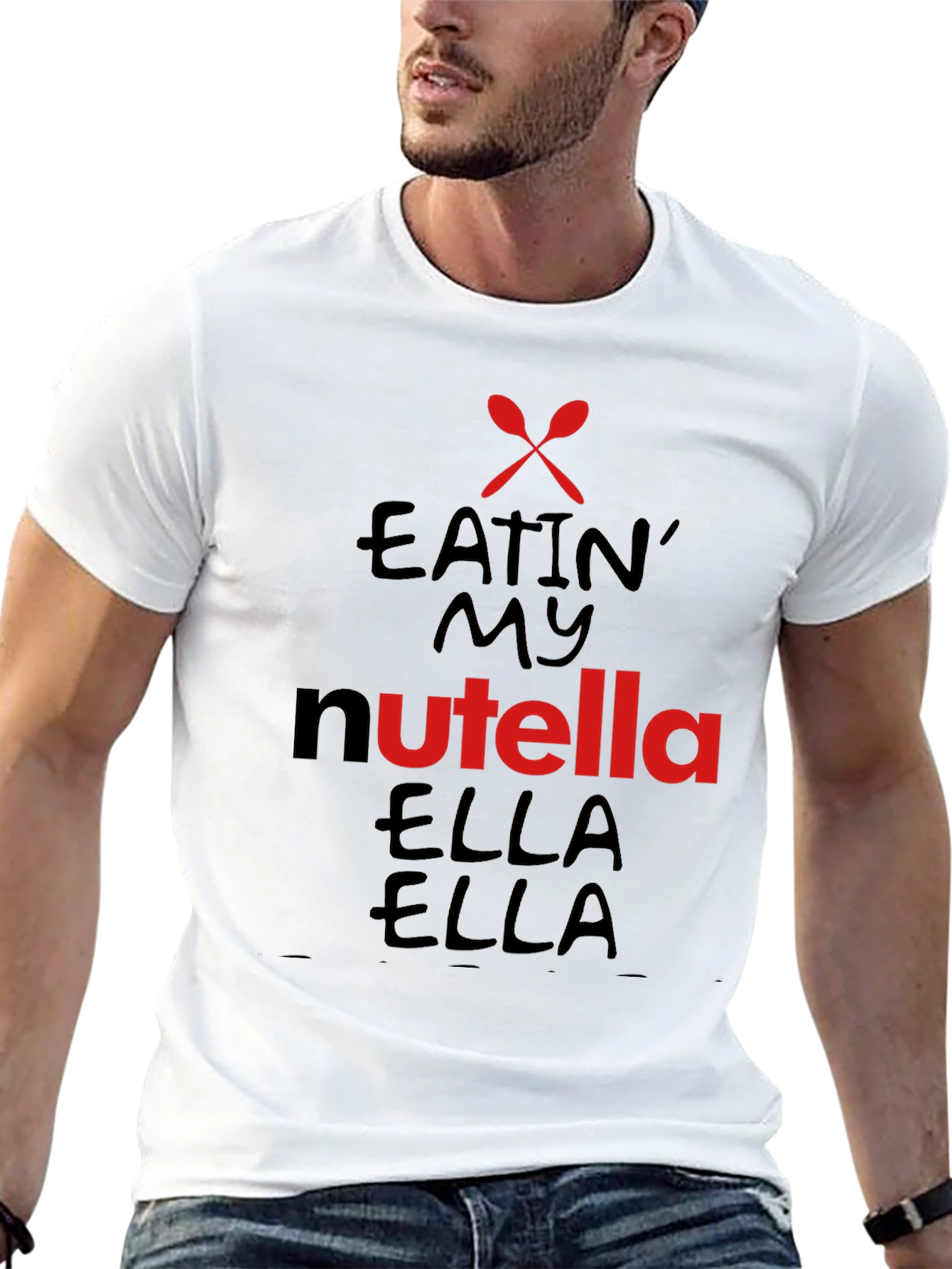 Nutella Lovers Black T-Shirt