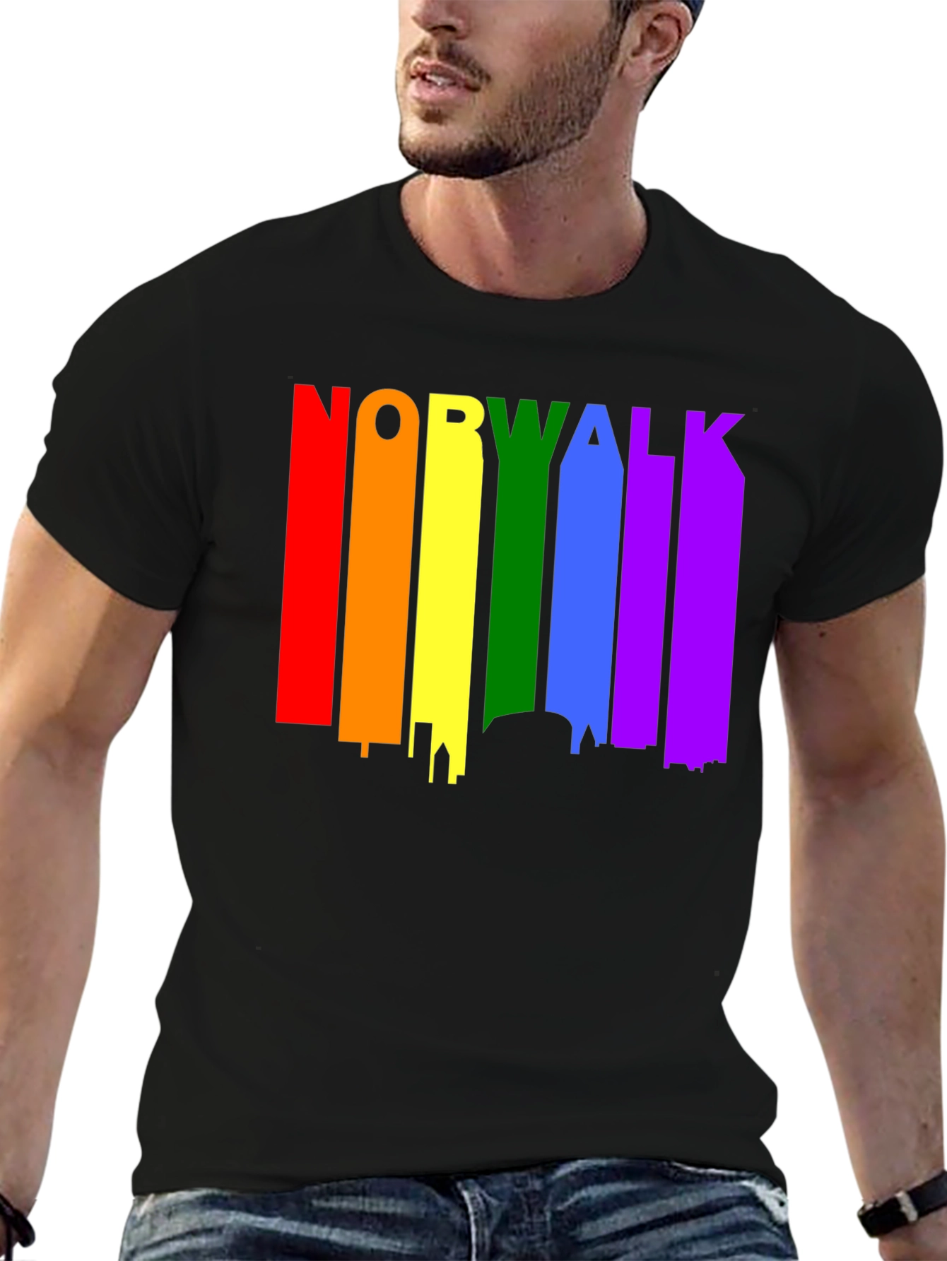 Norwalk Pride Skyline T-Shirt