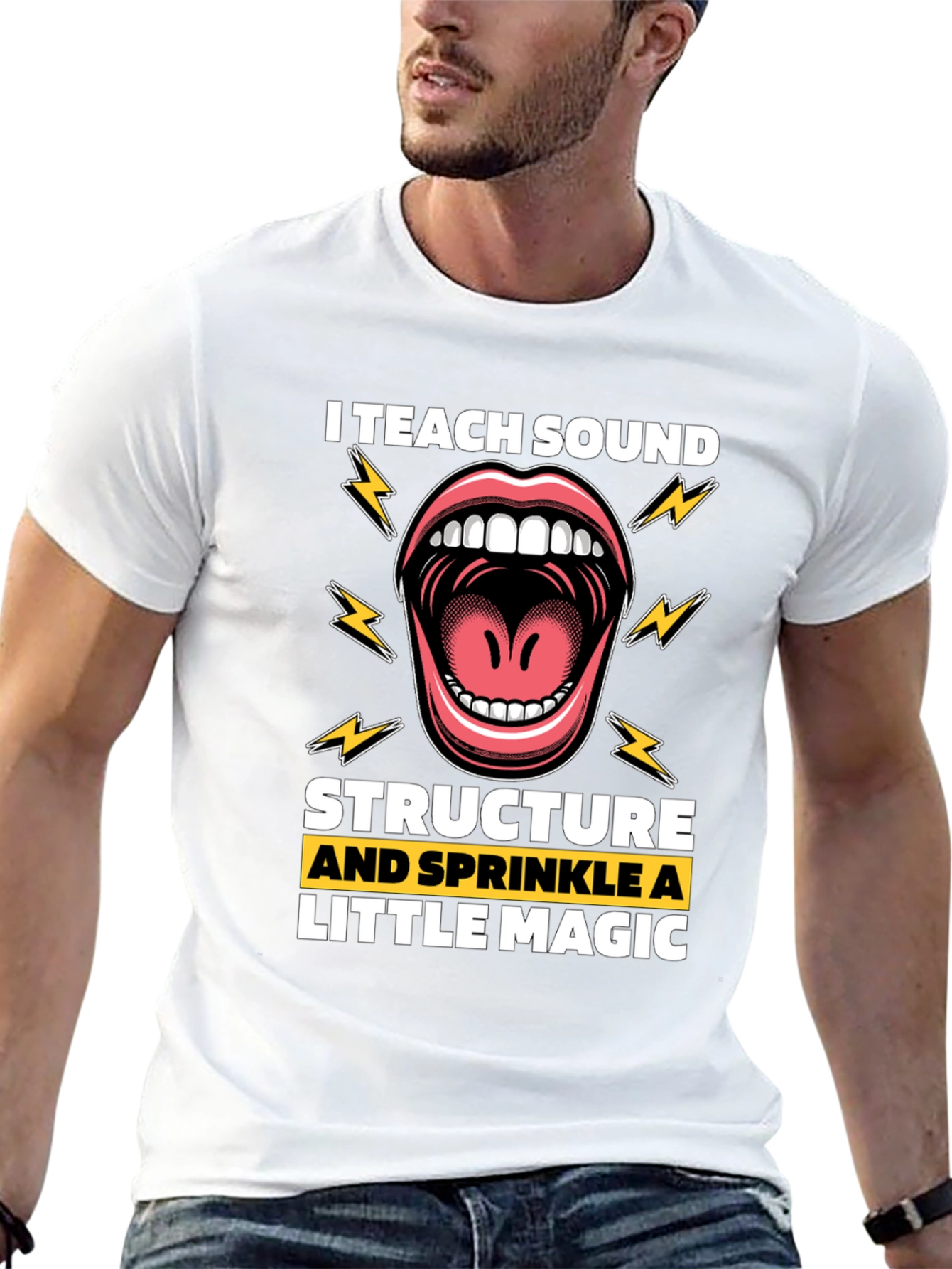 I Teach Sound T-Shirt - Structure and Magic