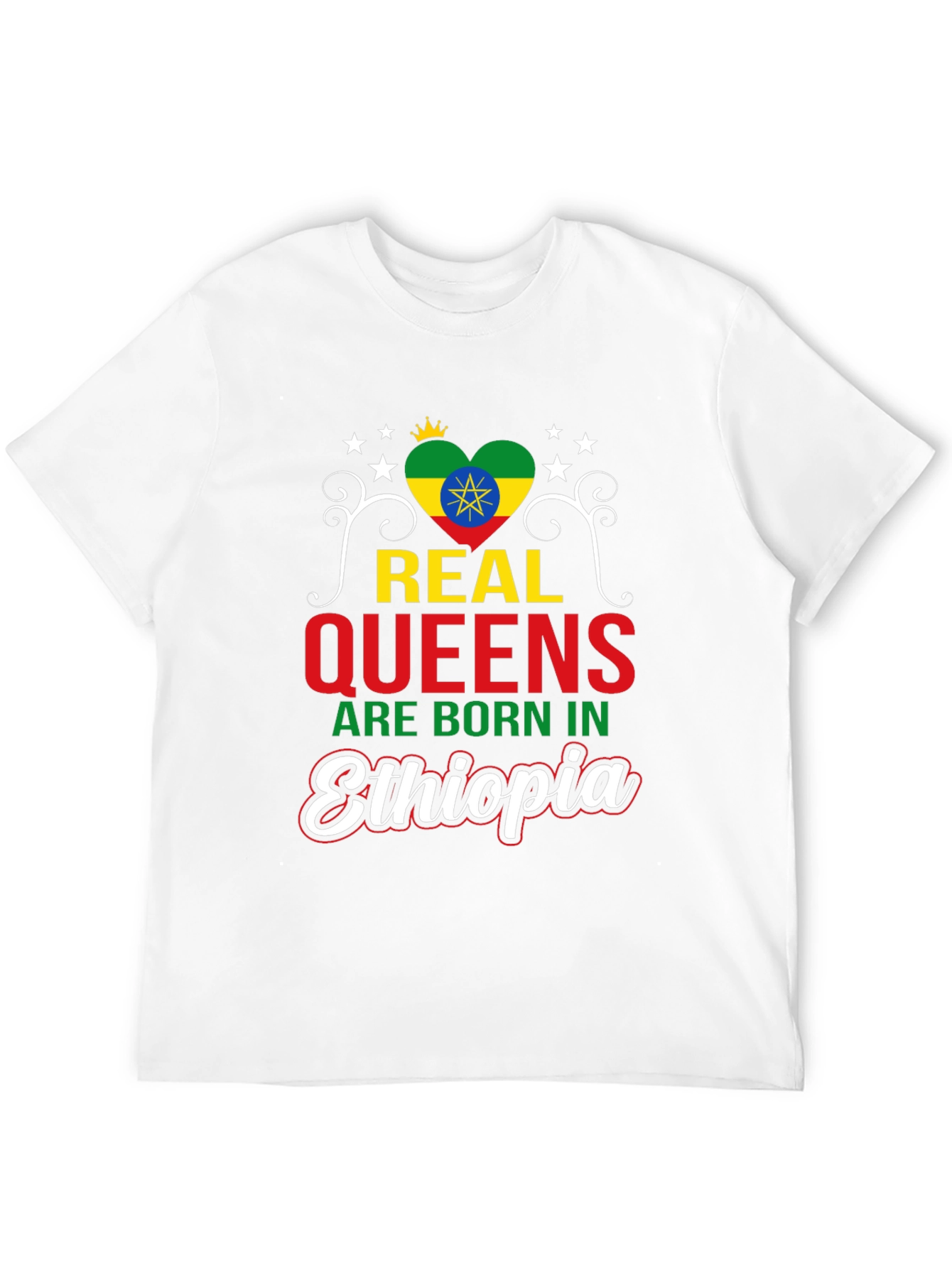 Ethiopia Queens T-Shirt - Born In Ethiopia