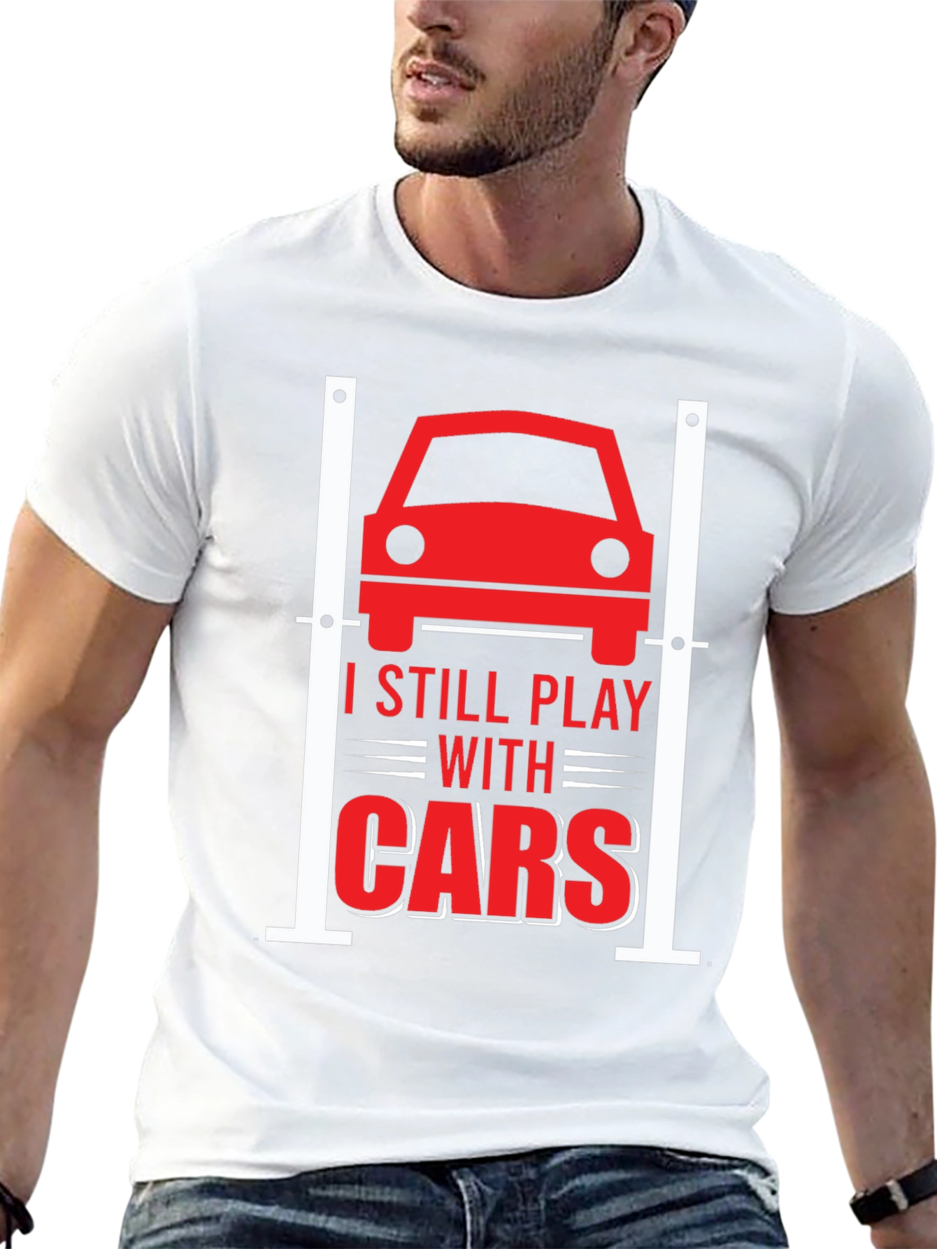 I Still Play With Cars Graphic Tee