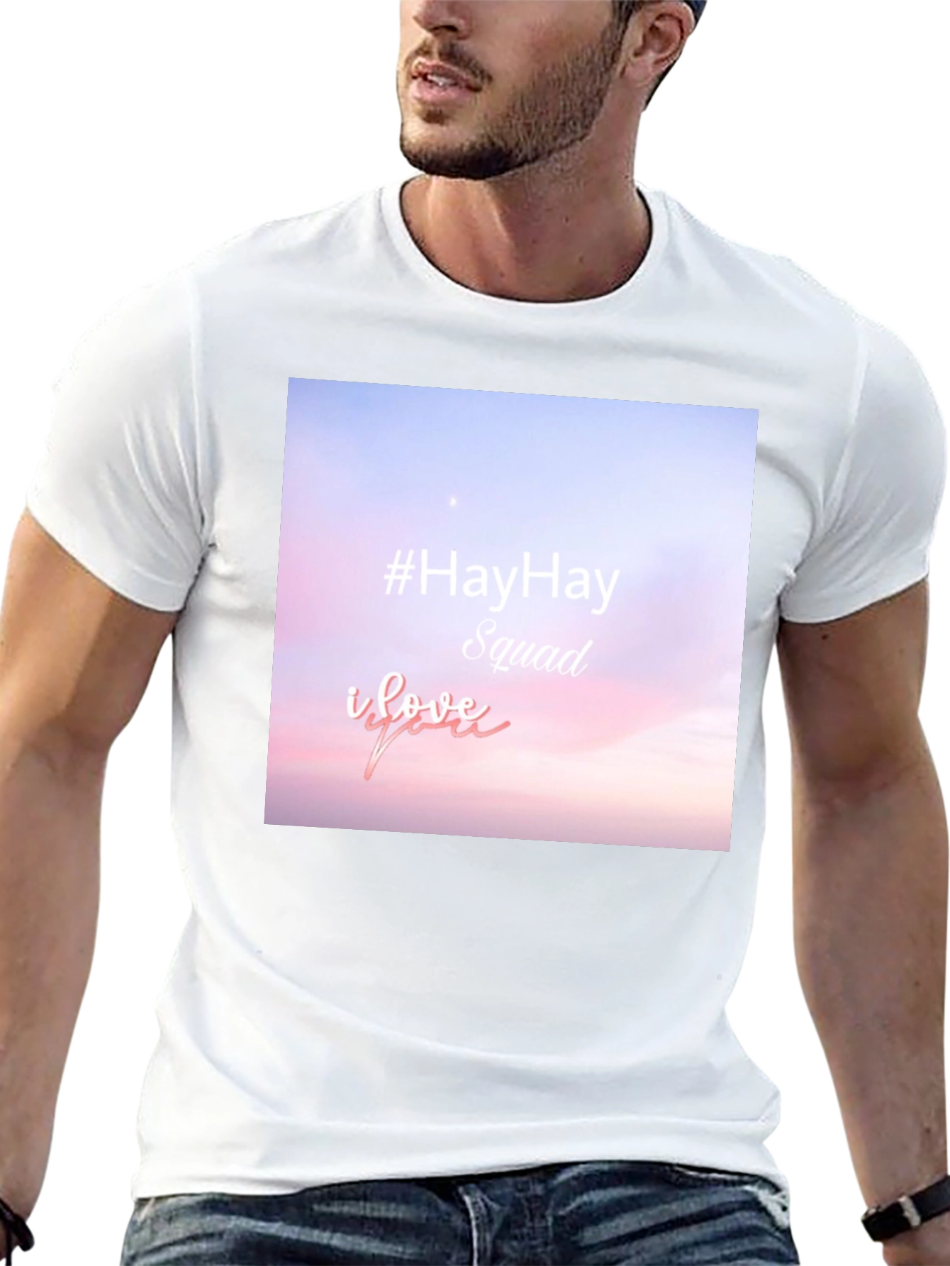#HayHay Squad Graphic Tee - Trendy Comfort