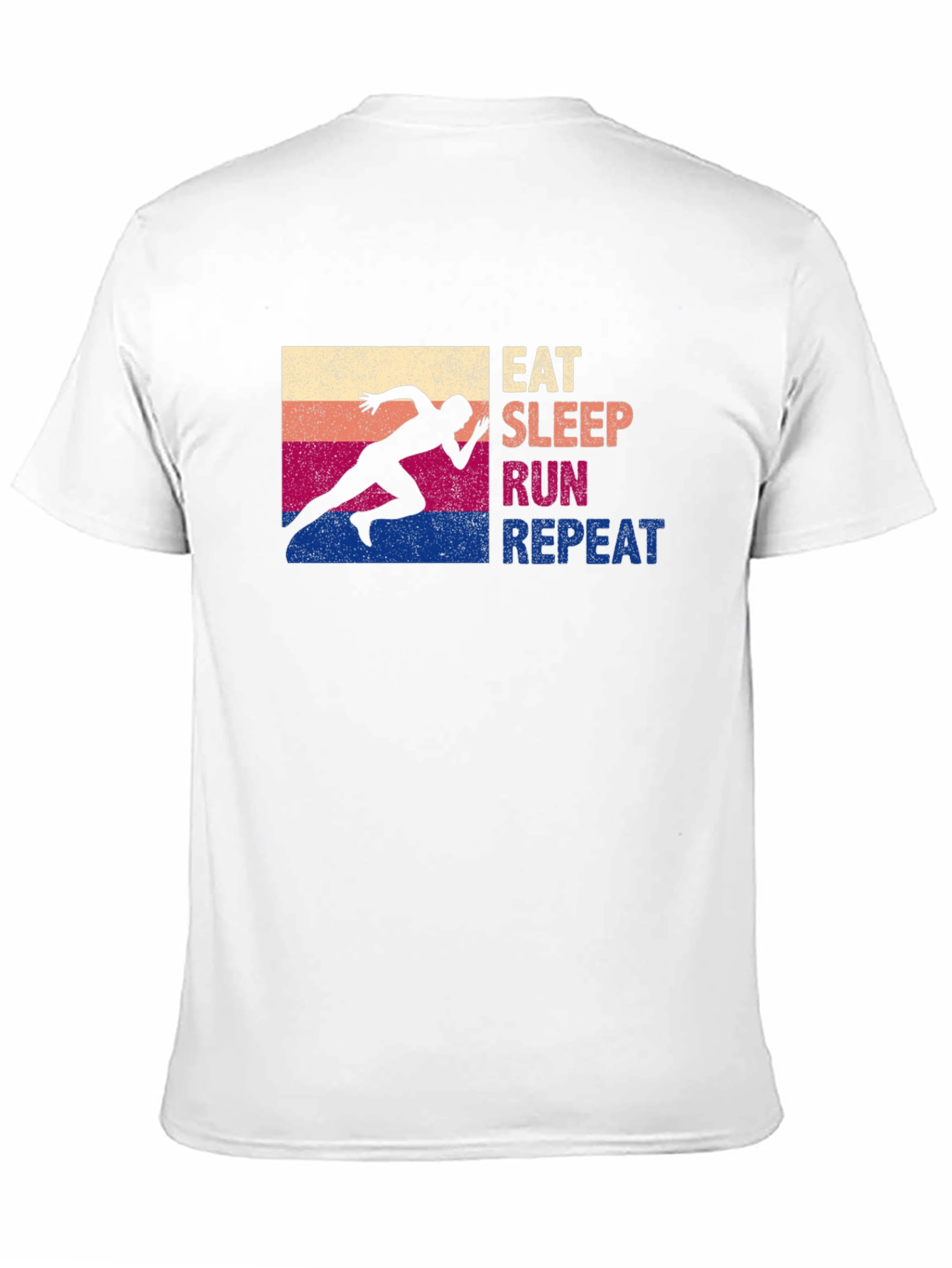 Eat Sleep Run Repeat Graphic T-Shirt