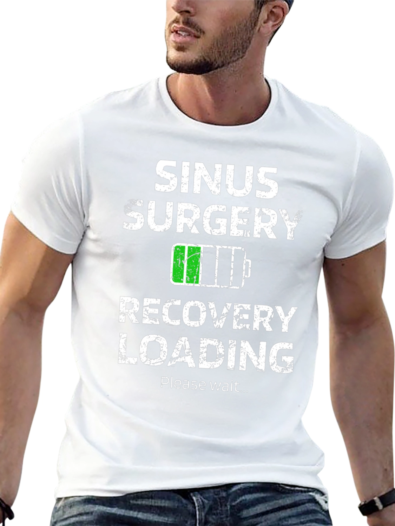 Sinus Surgery Recovery Loading Graphic T-Shirt