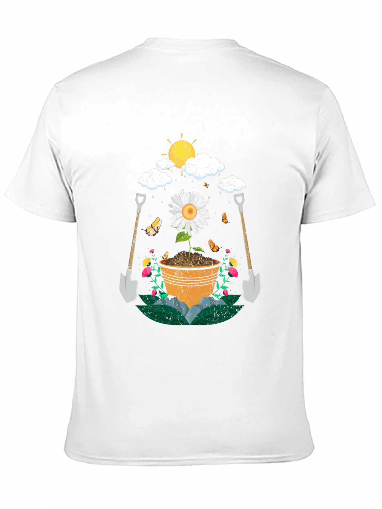 Gardeners Delight T-Shirt - Floral Design