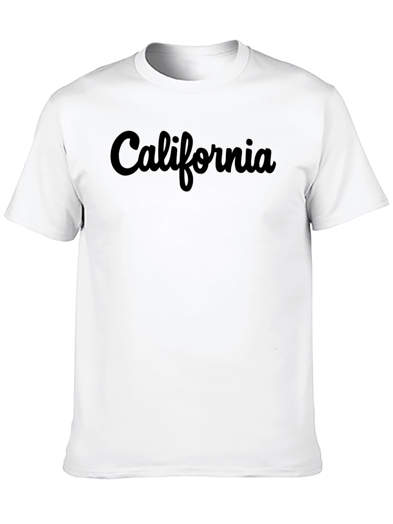 California Script Black T-Shirt