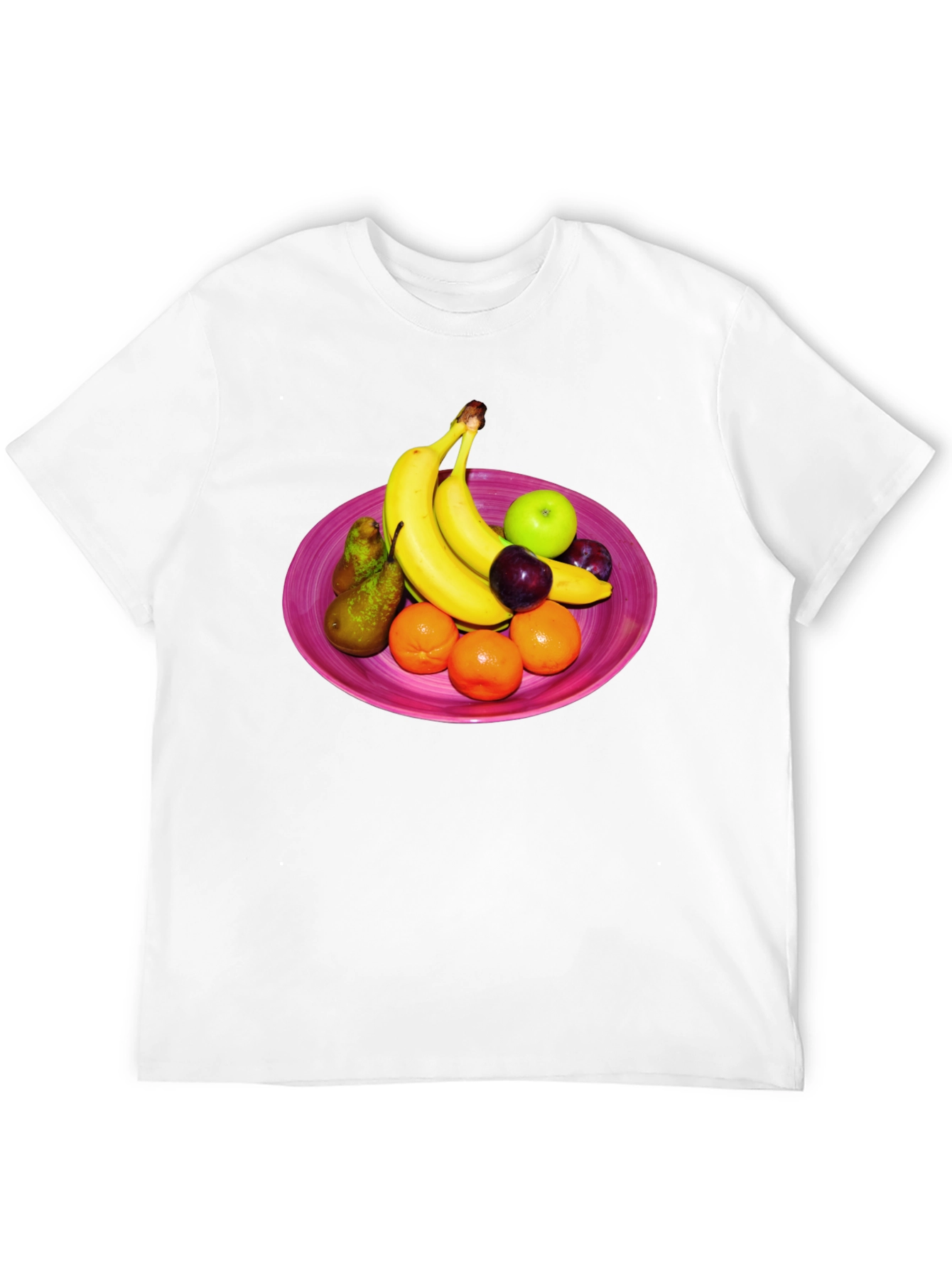 Fruit Bowl Graphic Tee - Fresh & Fun Design