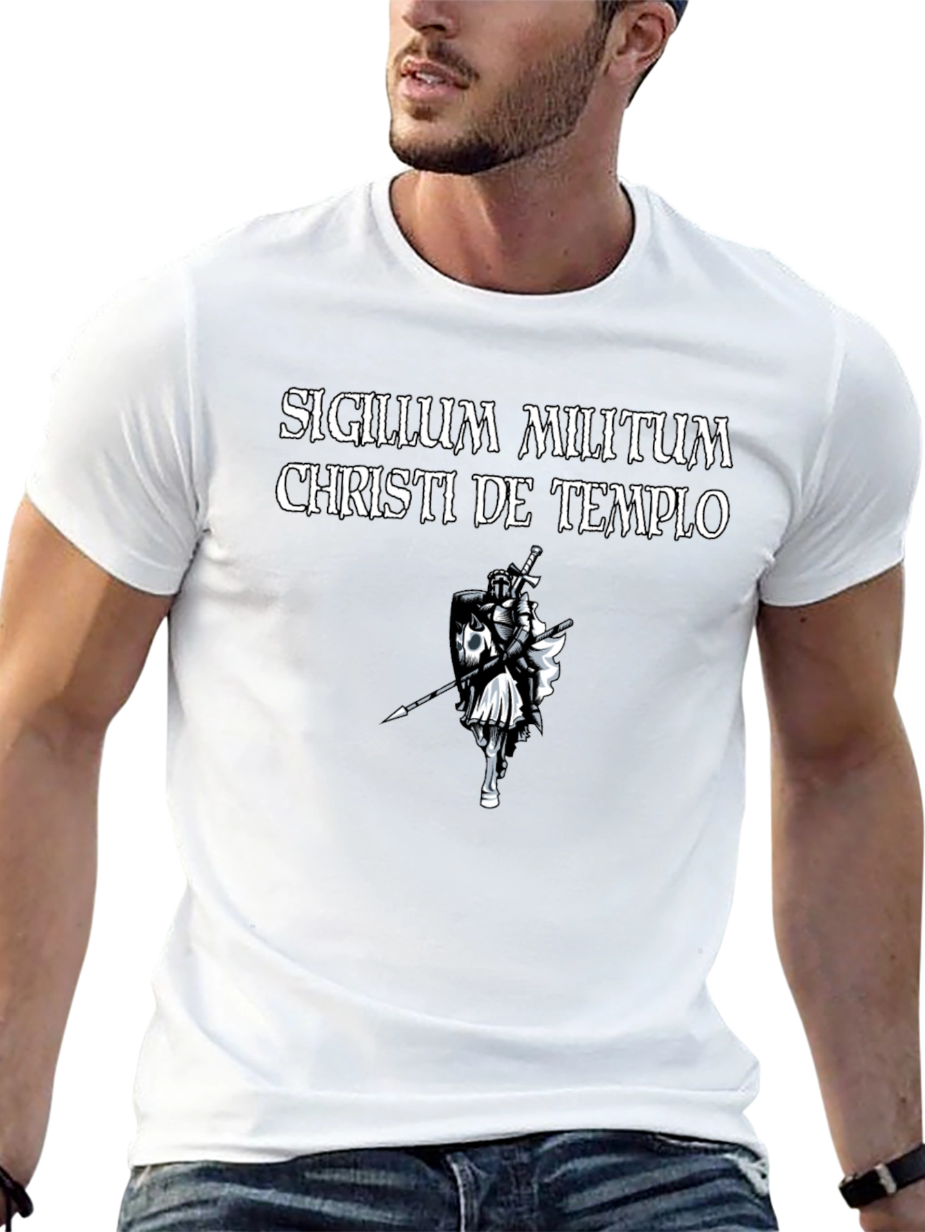 Templar Knight T-Shirt - Sigillum Militum Christi