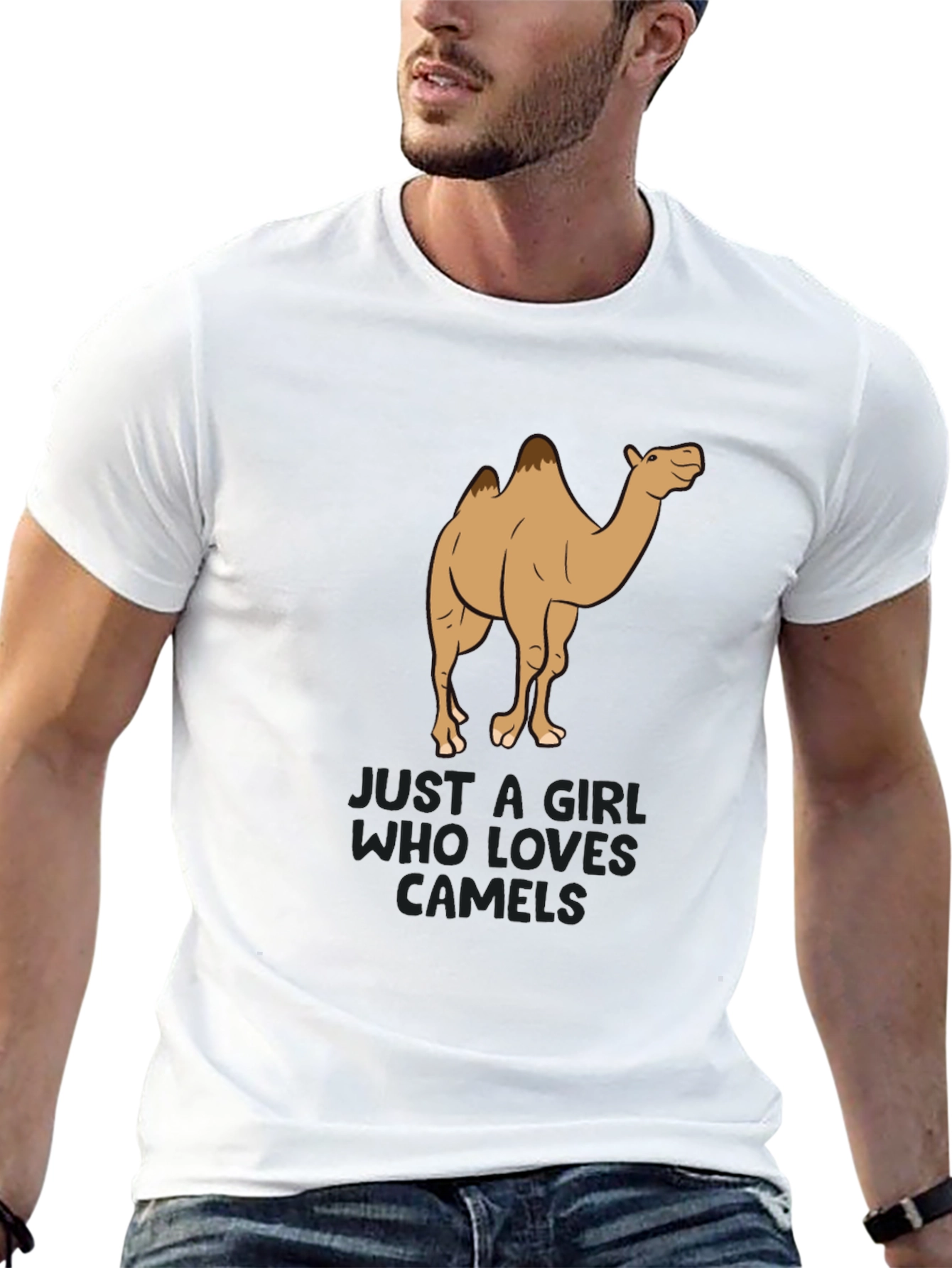 Camel Lover Black T-Shirt