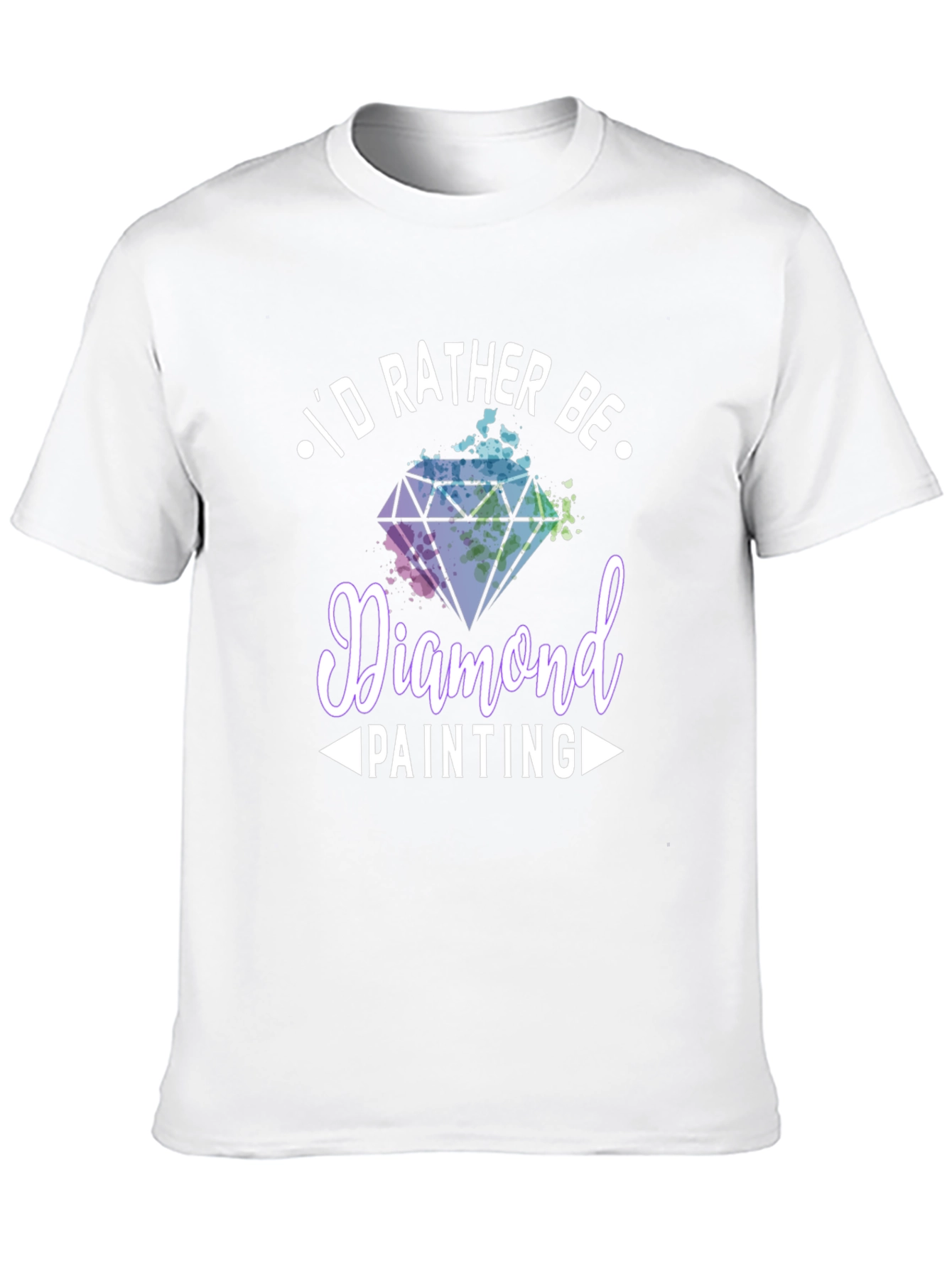 Diamond Painting Hobby T-Shirt - Id Rather Be