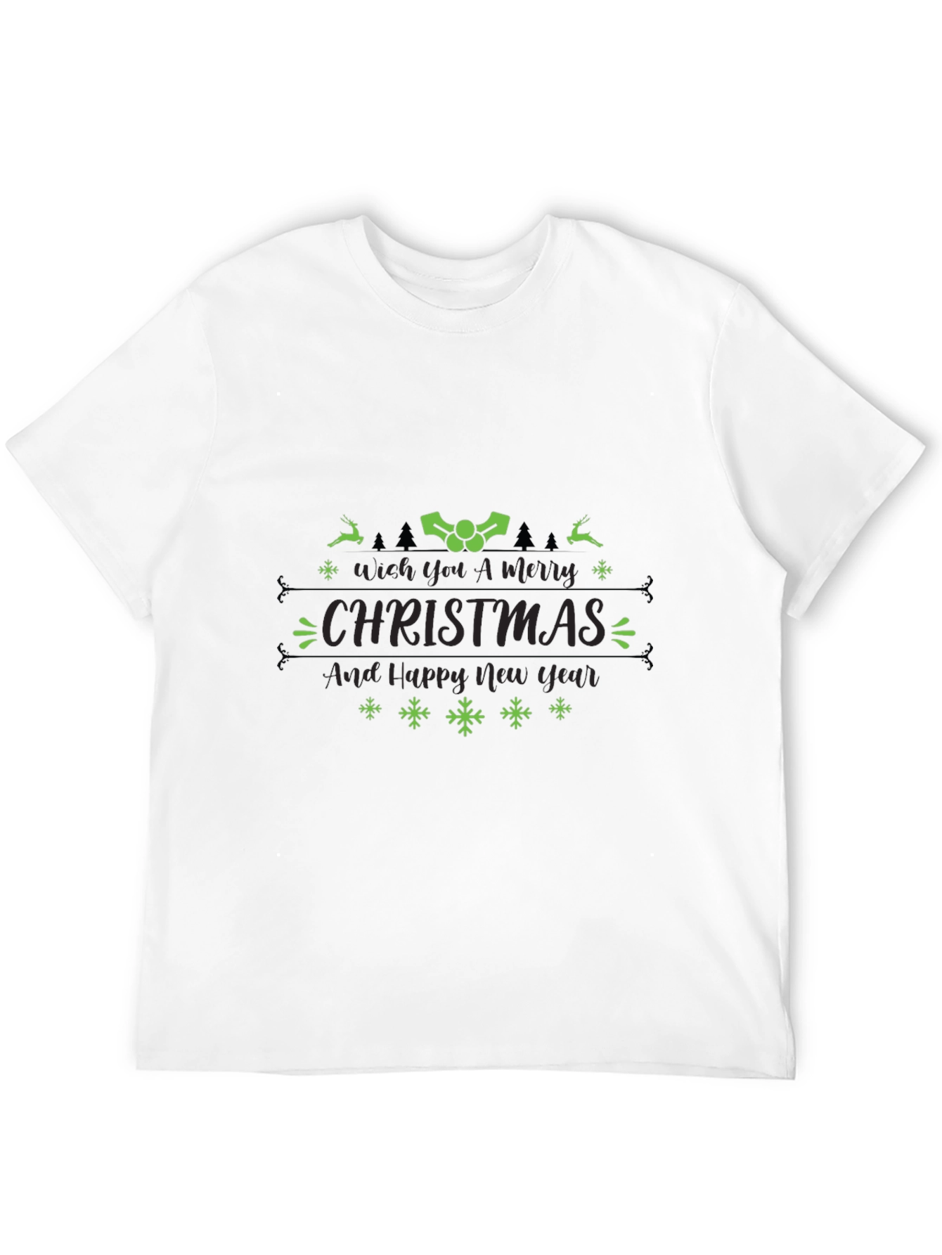 Merry Christmas & Happy New Year Graphic Tee