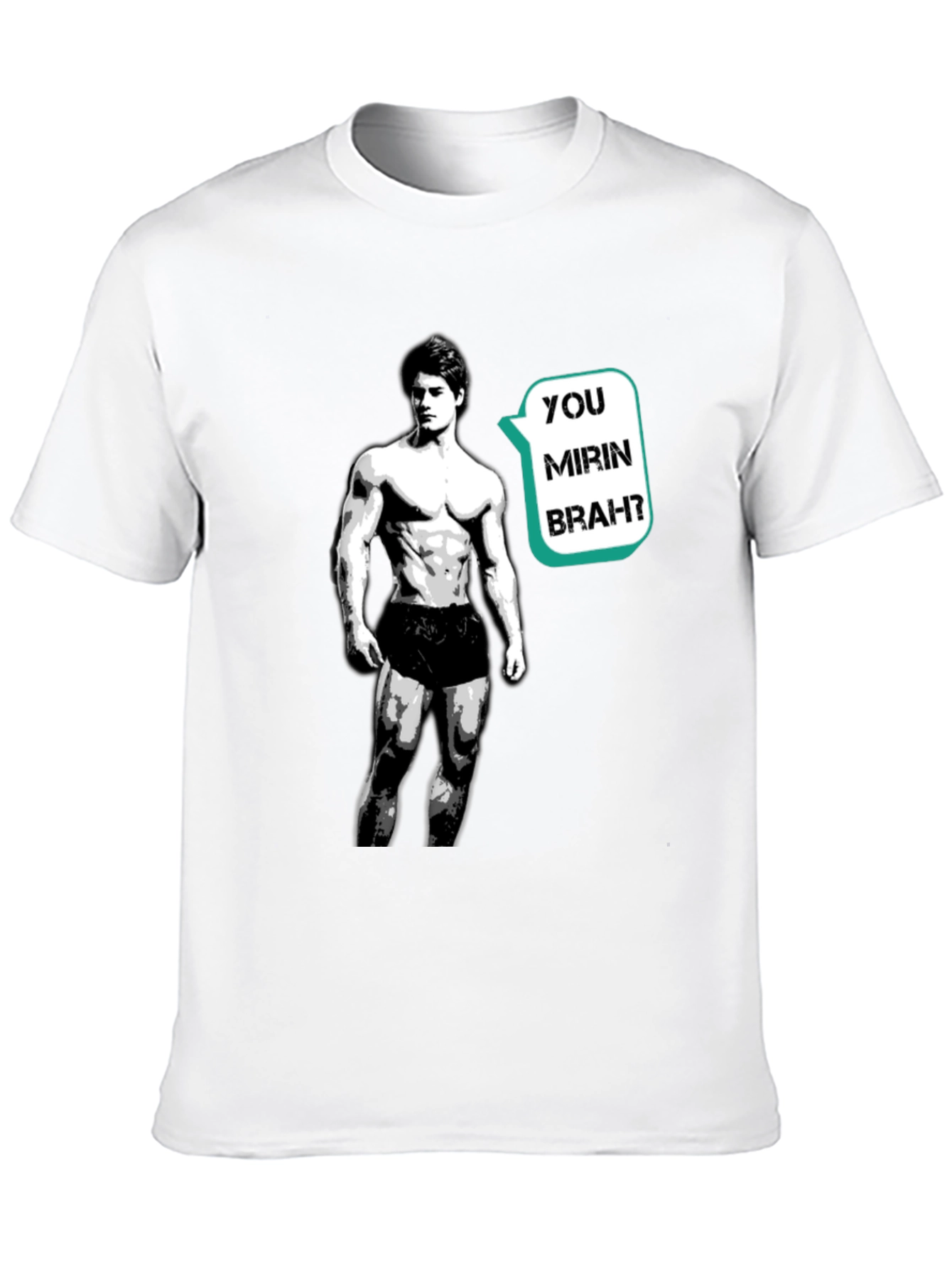 Zyzz You Mirin Bra T-Shirt - Black