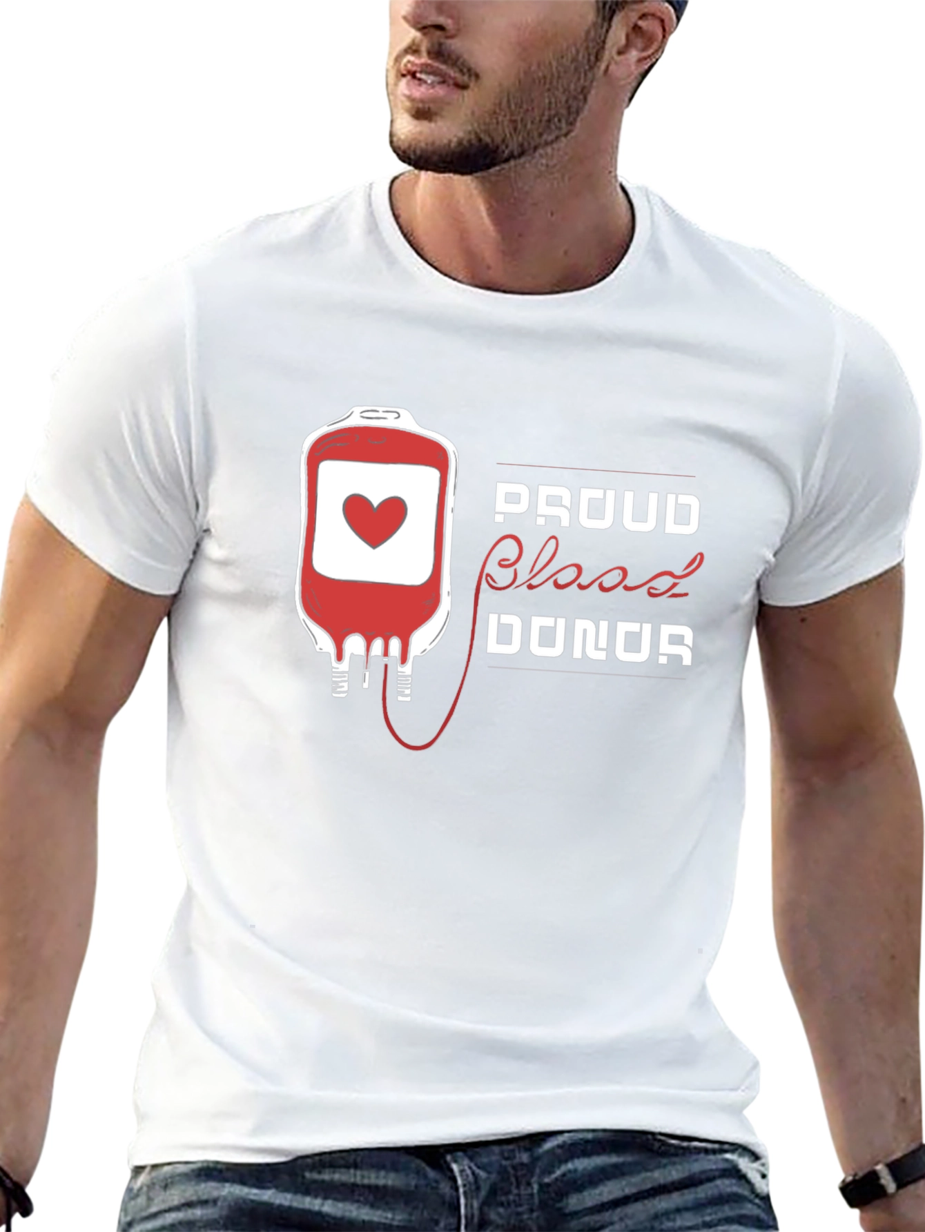 Proud Blood Donor Graphic Tee