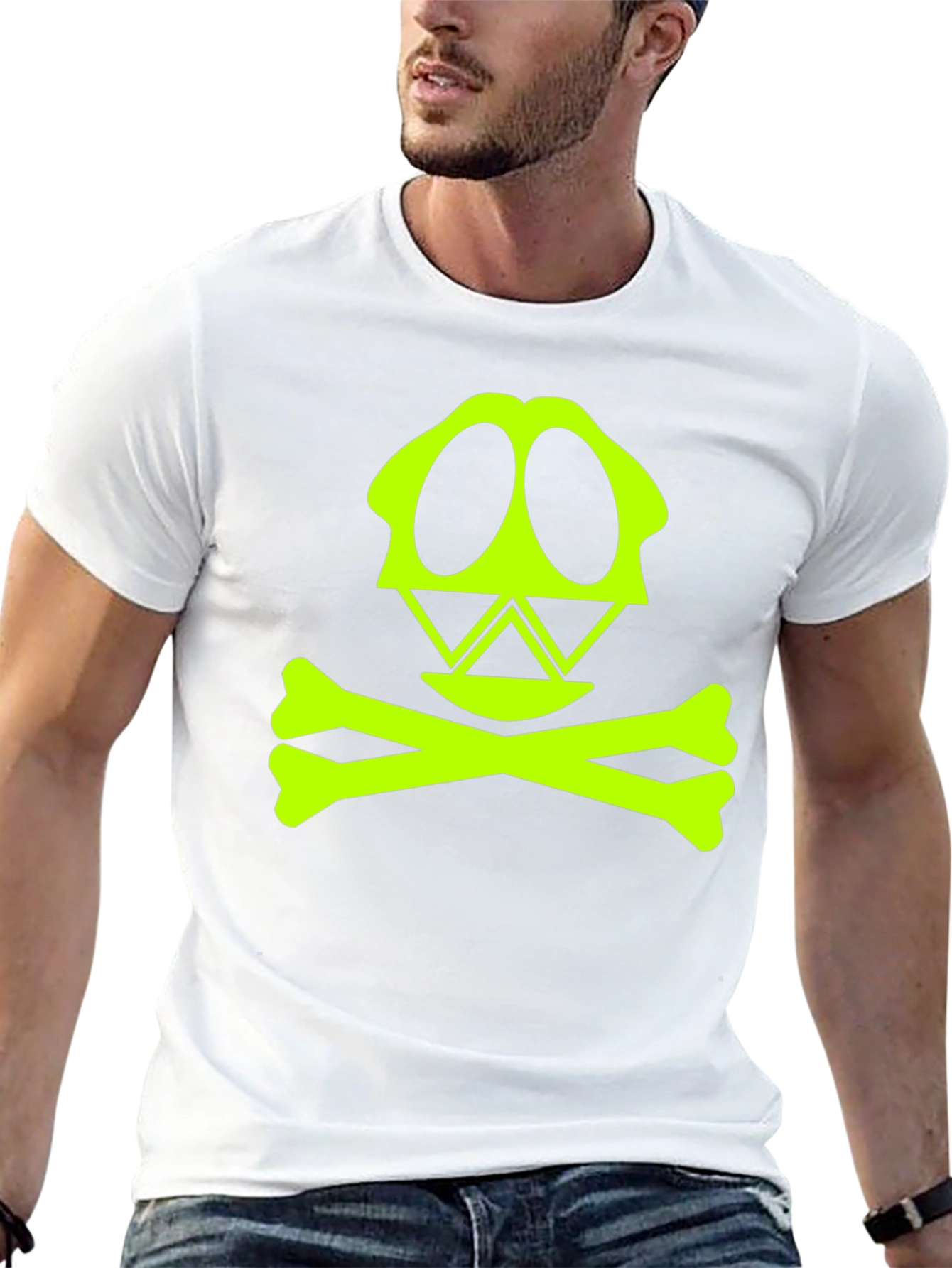 Skull & Crossbones Graphic Tee - Bold Style