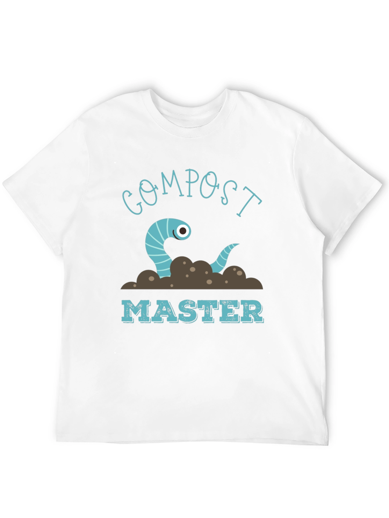 Compost Master Worm Graphic T-Shirt