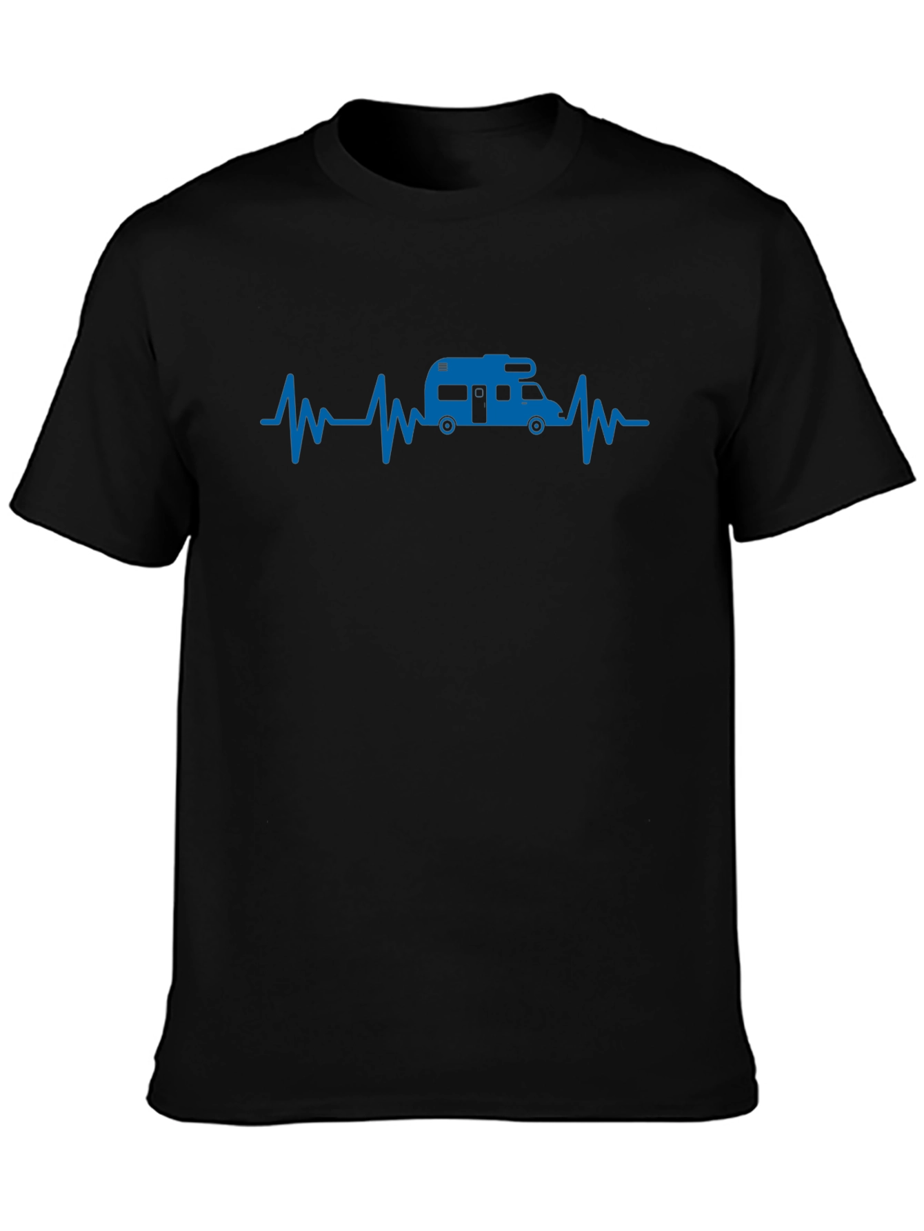 RV Heartbeat Graphic Tee - Camping Lover