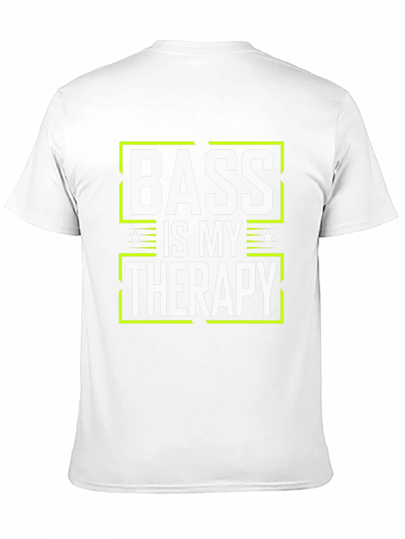 Bass is My Therapy Graphic T-Shirt