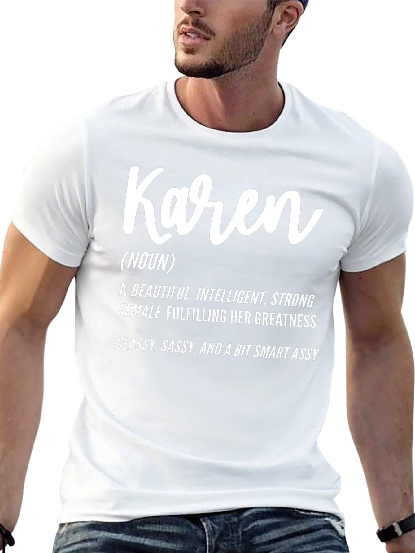 Karen Definition T-Shirt - Funny Sarcastic Tee