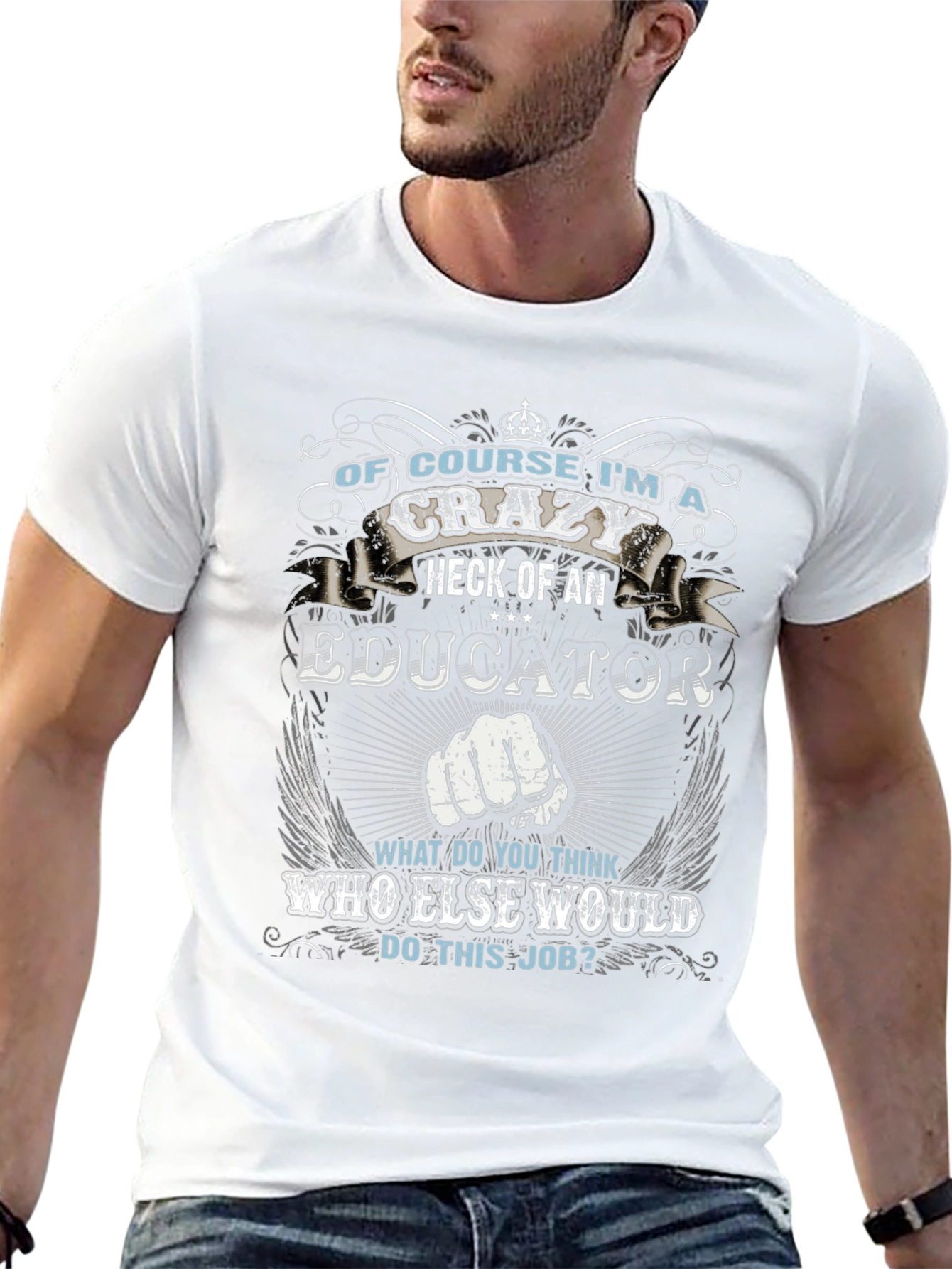 Crazy Educator T-Shirt - Perfect for Teachers