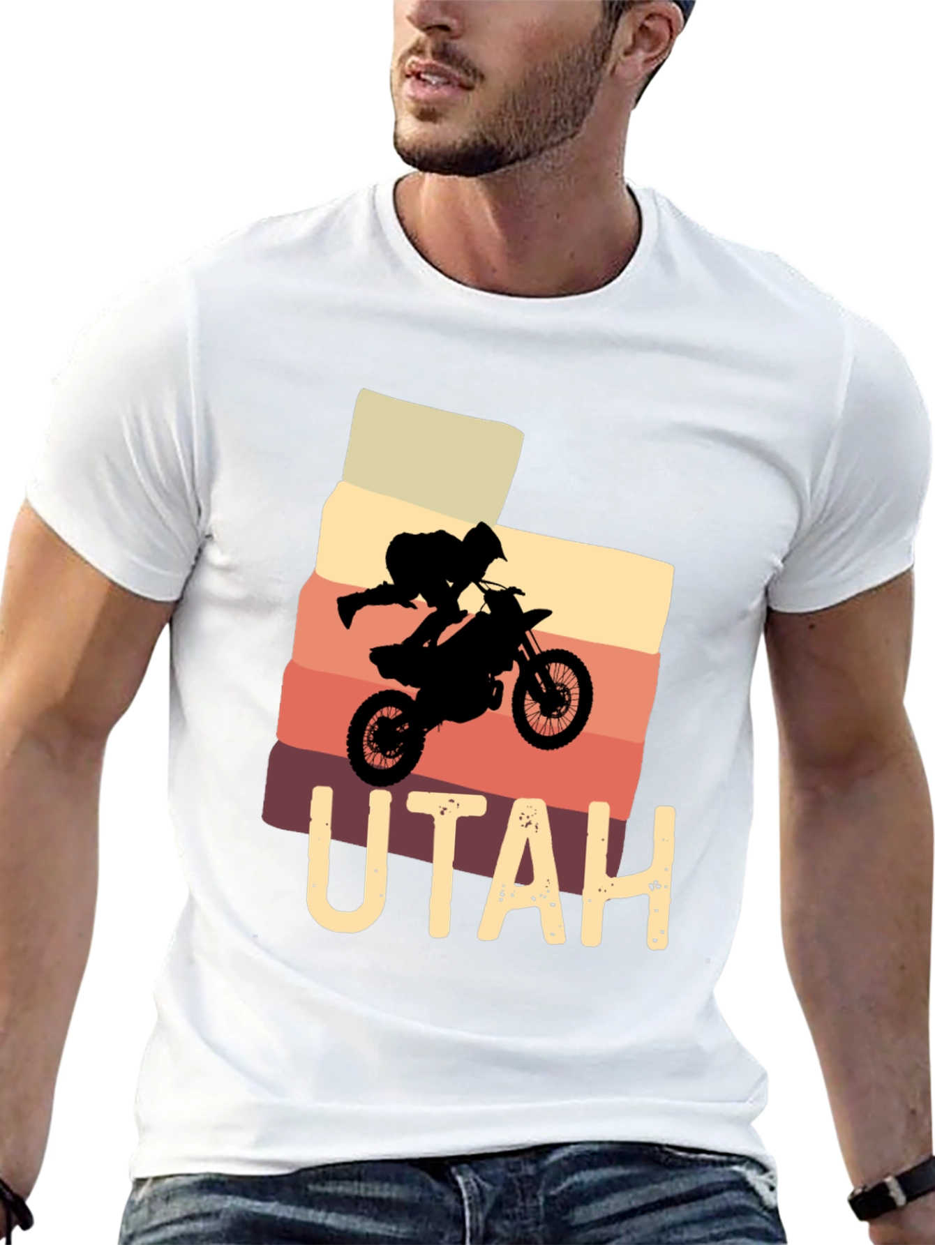 Utah Dirt Bike Rider T-Shirt