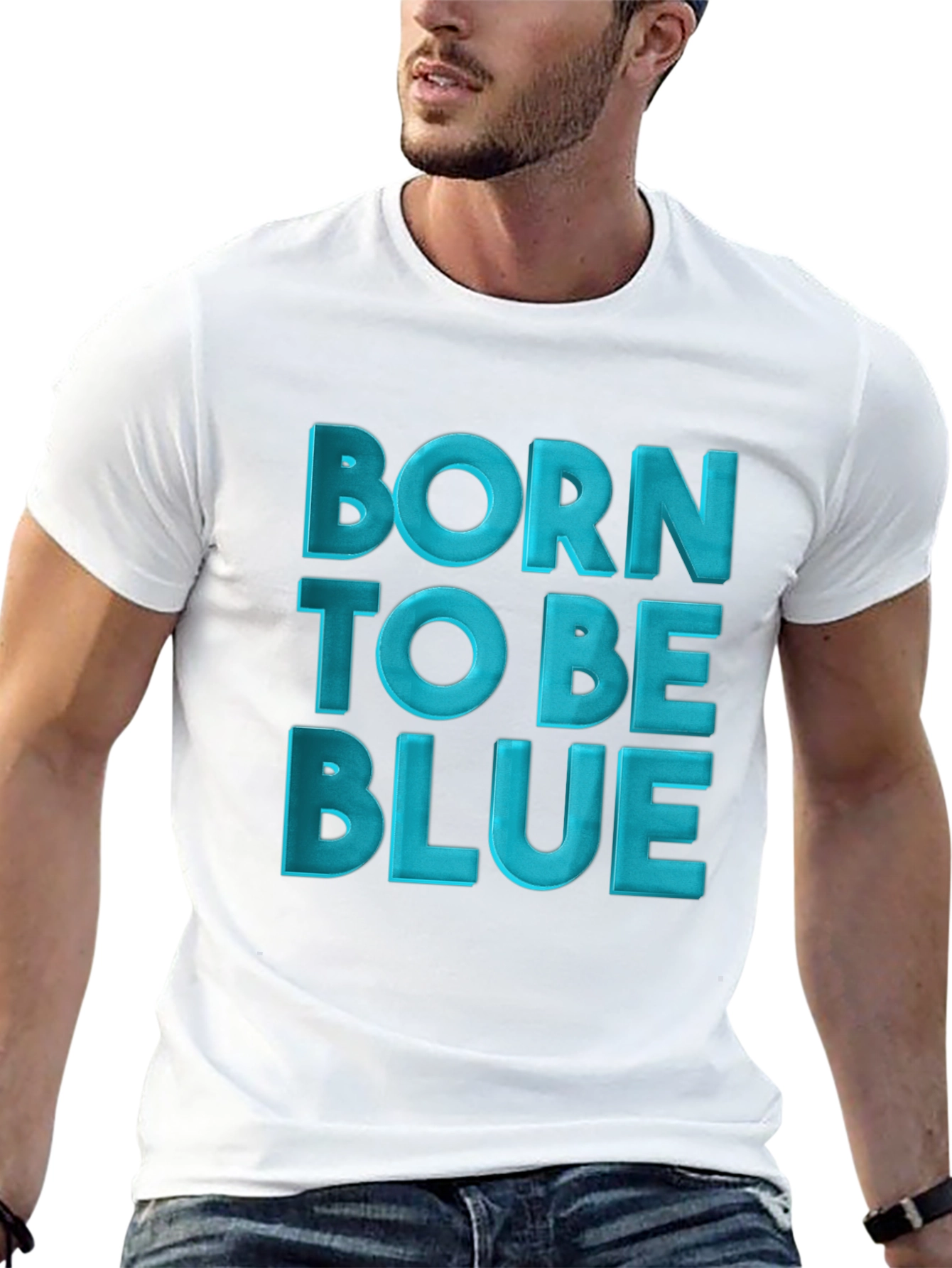 Born to Be Blue Graphic Tee