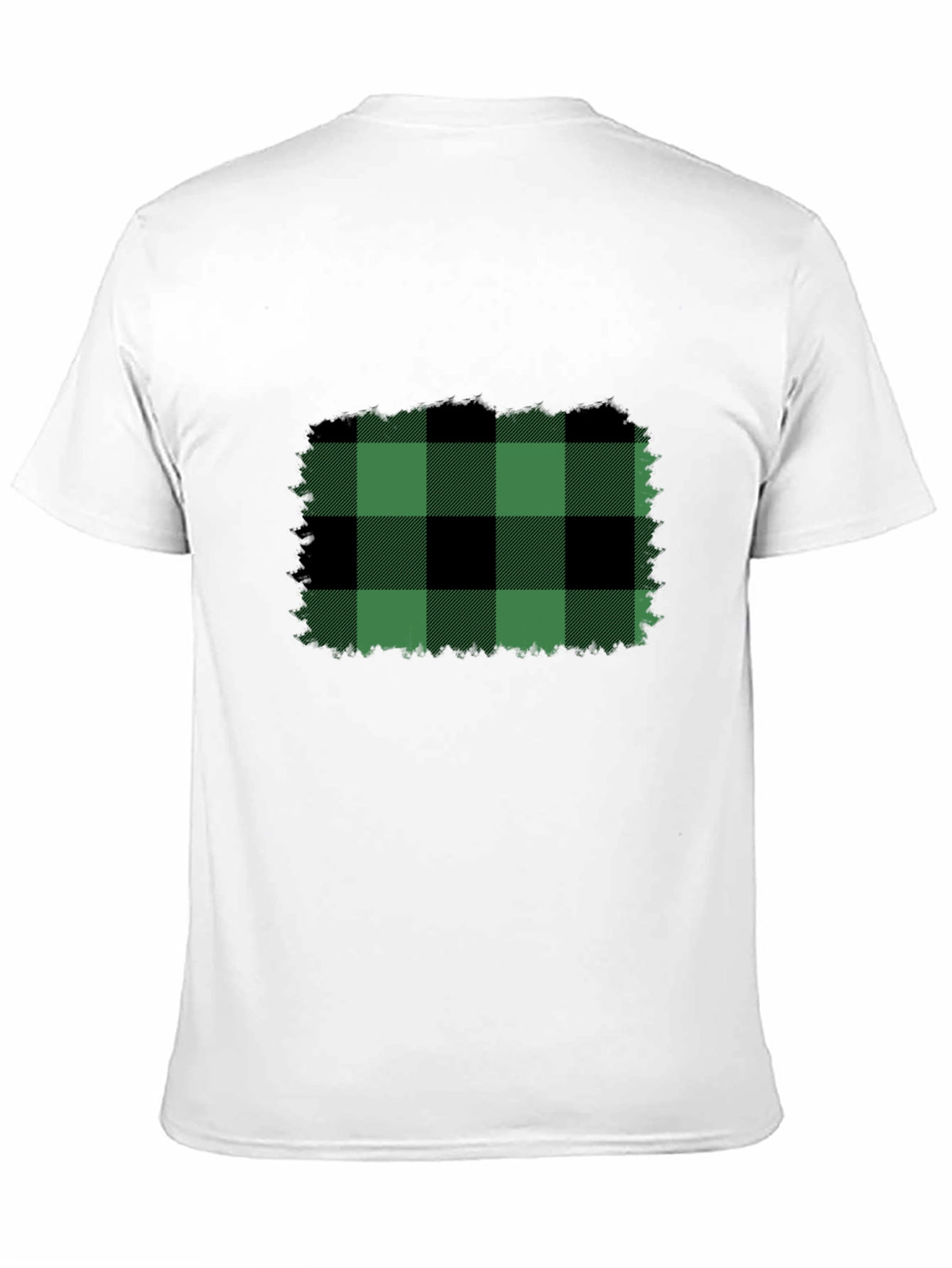 Buffalo Plaid T-Shirt - Black Tee