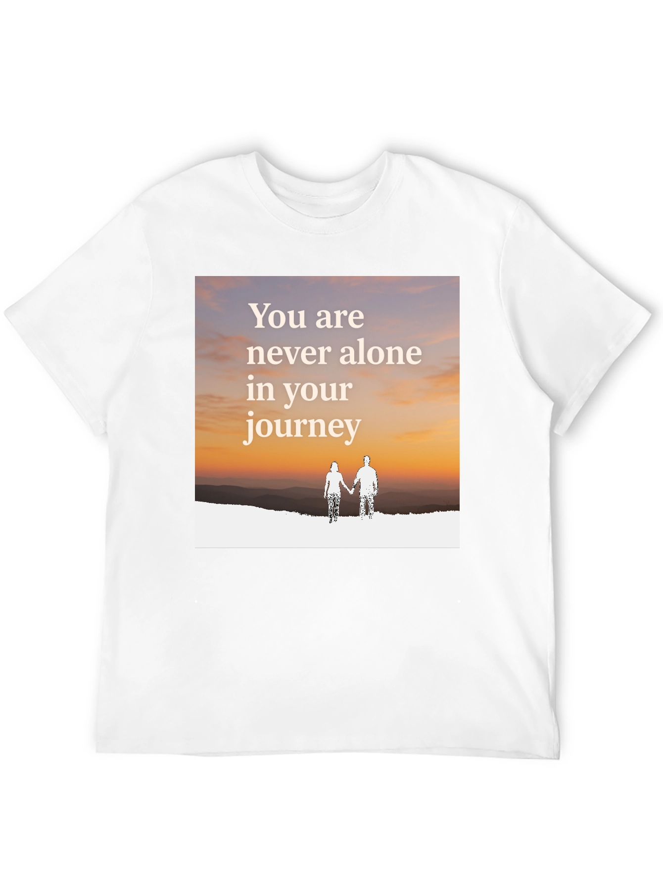 Inspirational Journey Black T-Shirt