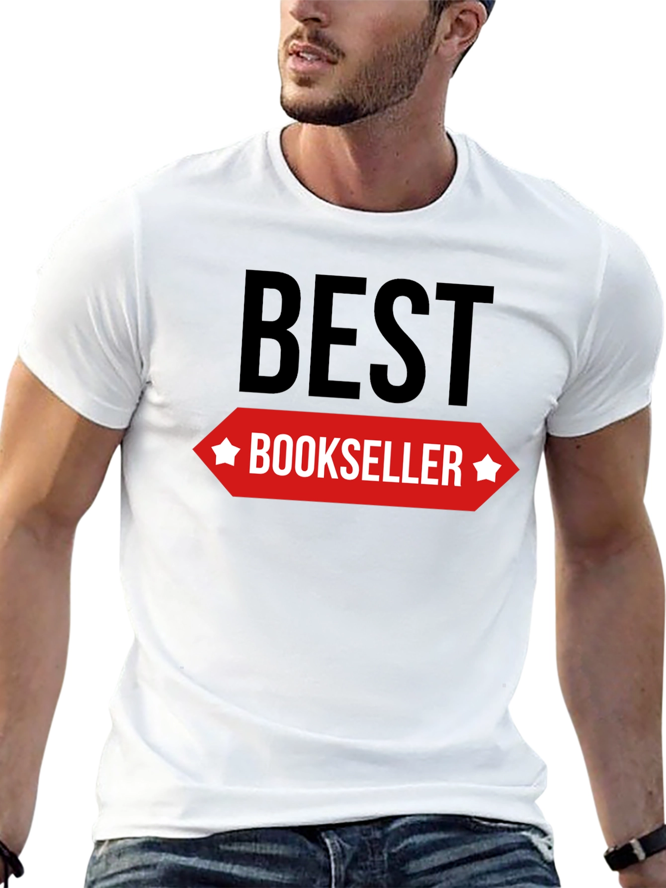 Best Bookseller Graphic Tee - Black
