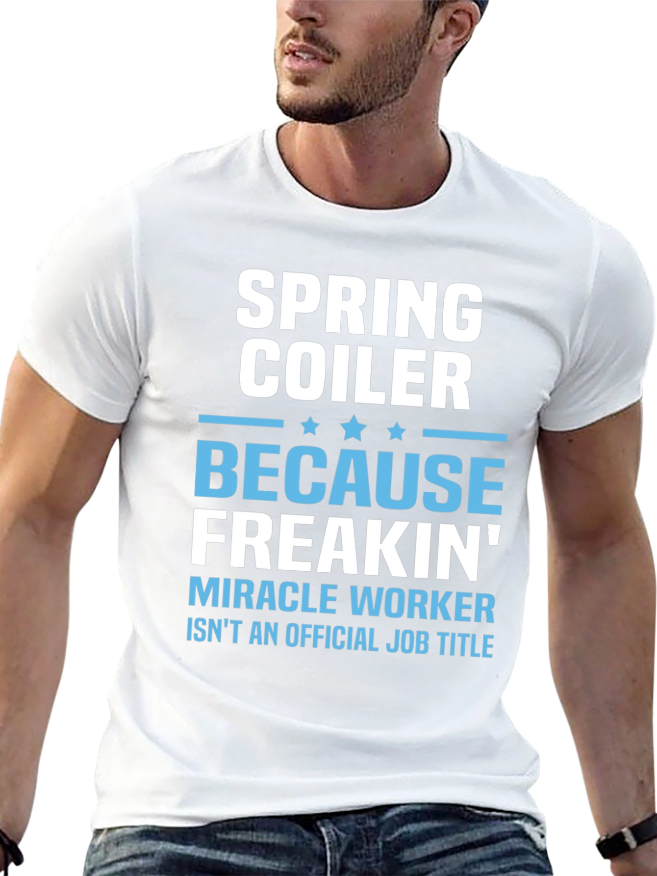 Spring Coiler Job Title T-Shirt