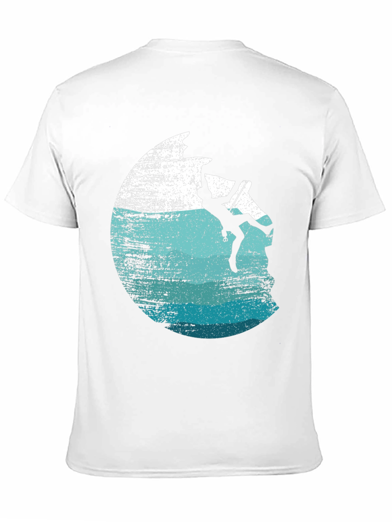 Mens Rock Climbing Graphic Tee
