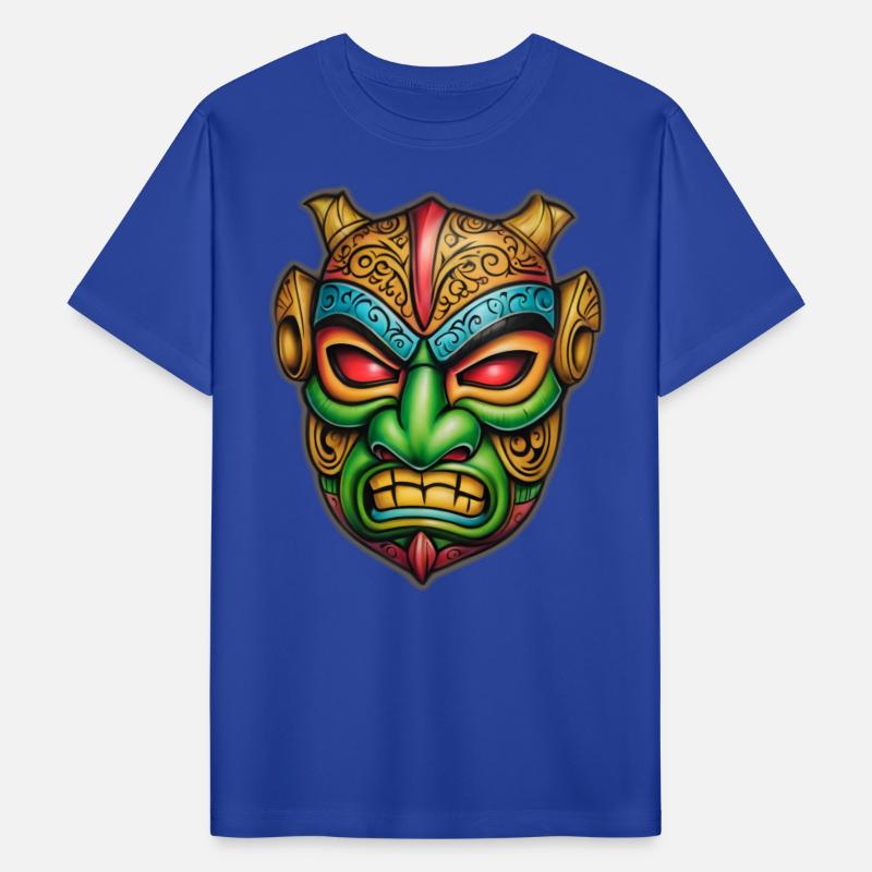 AI Tiki Mask Cartoon