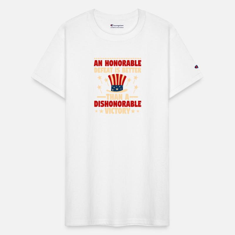 An honorable defeat is better than a dishonorable