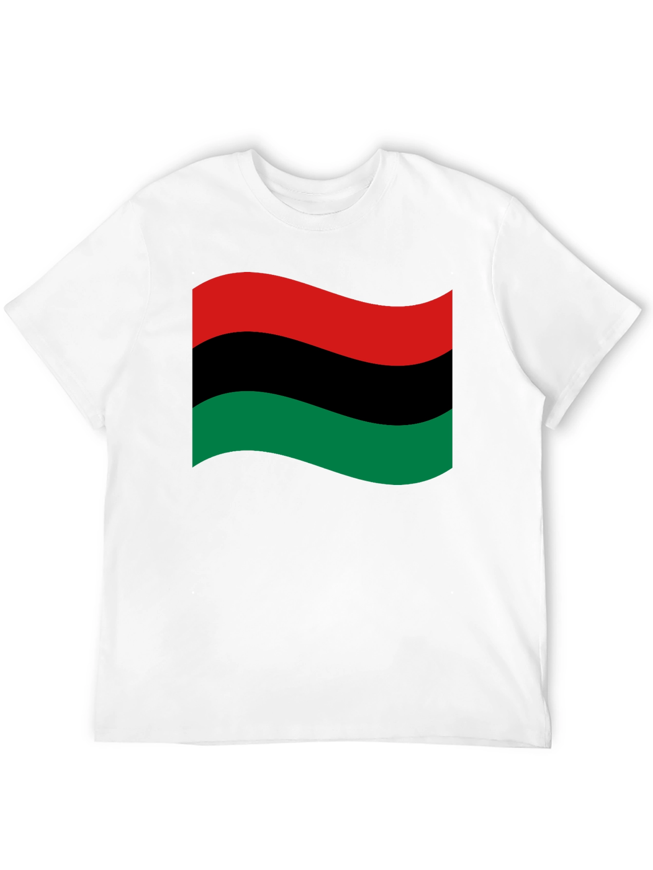 Pan-African Flag Tee: Black Empowerment Pride