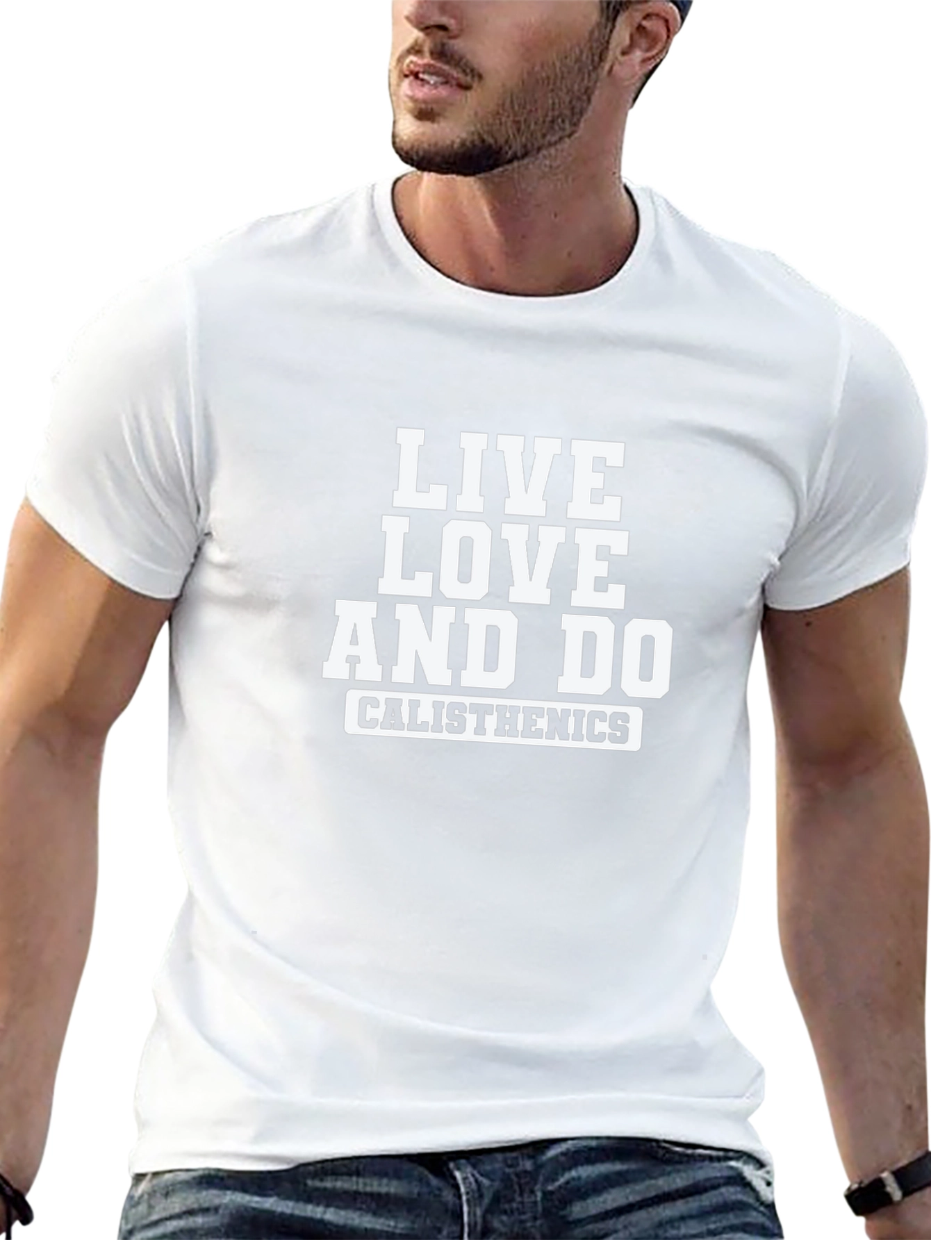 Live Love Do Calisthenics - Black T-Shirt