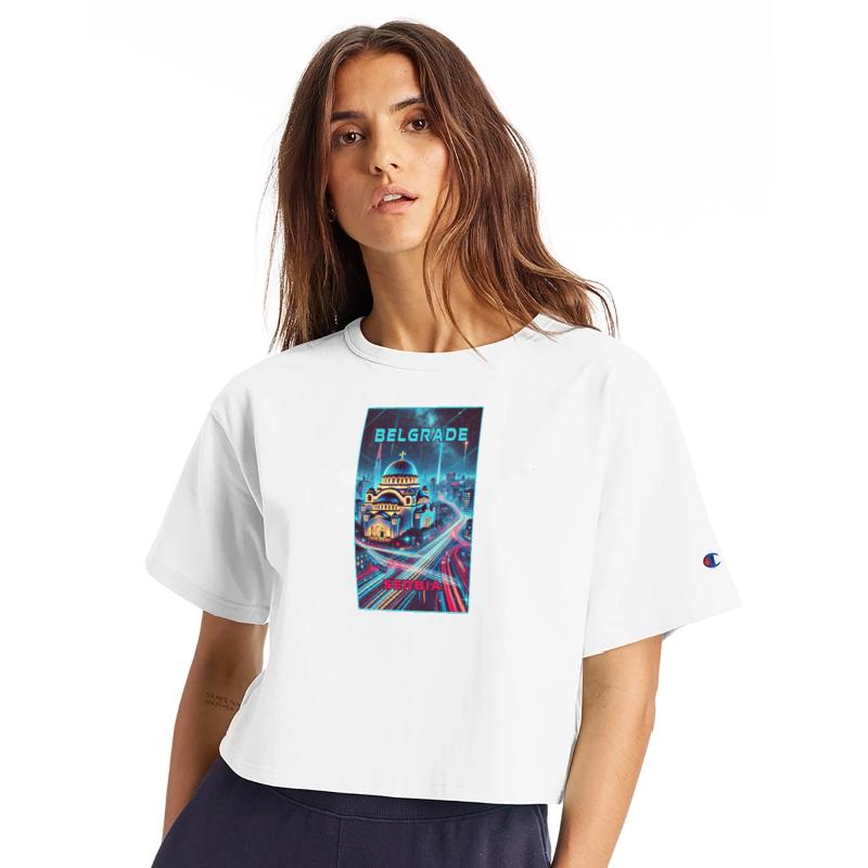 Belgrade Serbia Skyline Design