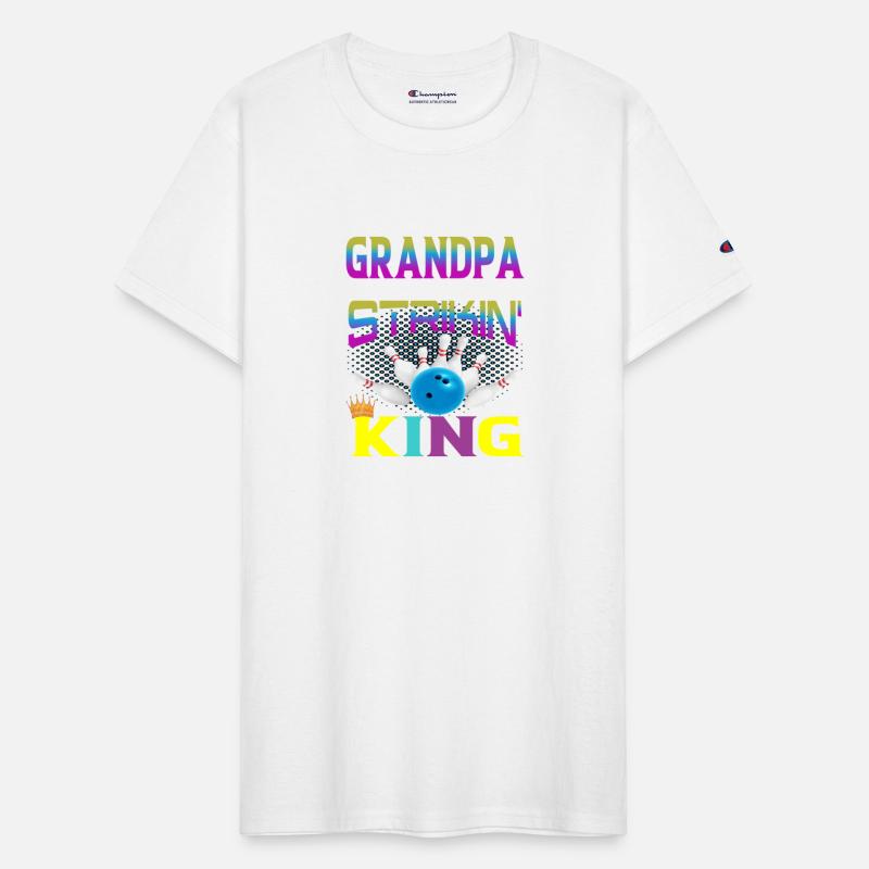 Bowler Grandpa of the Strikin' King Bowling Ball