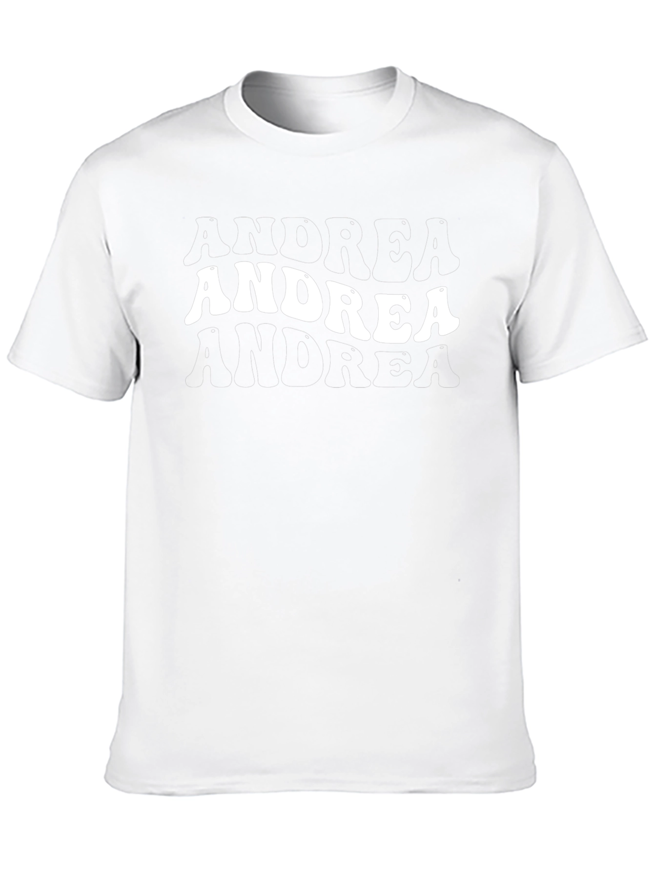 Retro Andrea Graphic Tee - Black Cotton T-Shirt