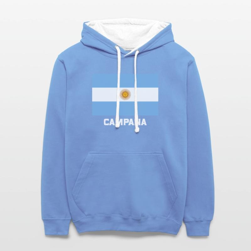 Campana Republica Argentina Flag Emblem Bandera