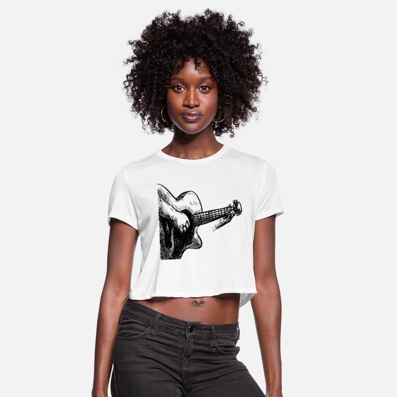 Cool beautiful hand drawn guitar