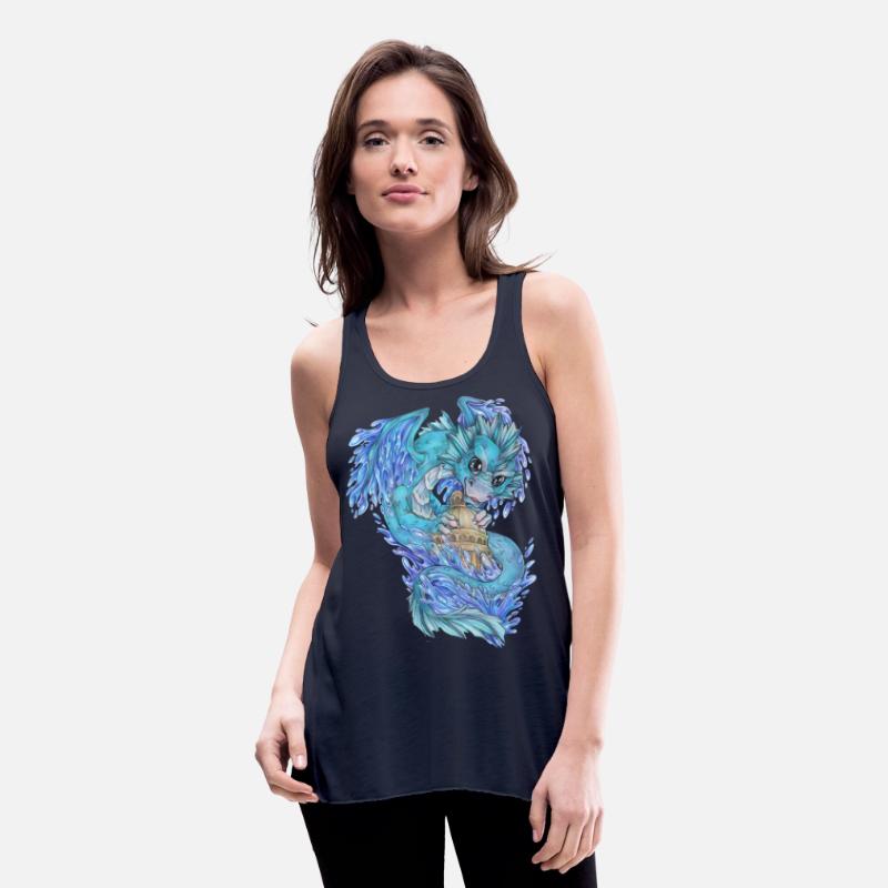 Cute dragon fantasy mythology water lake