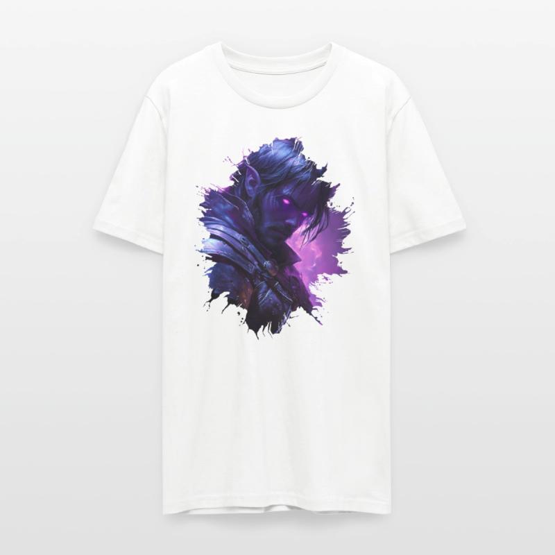 Dark Elf Character With Glossy View