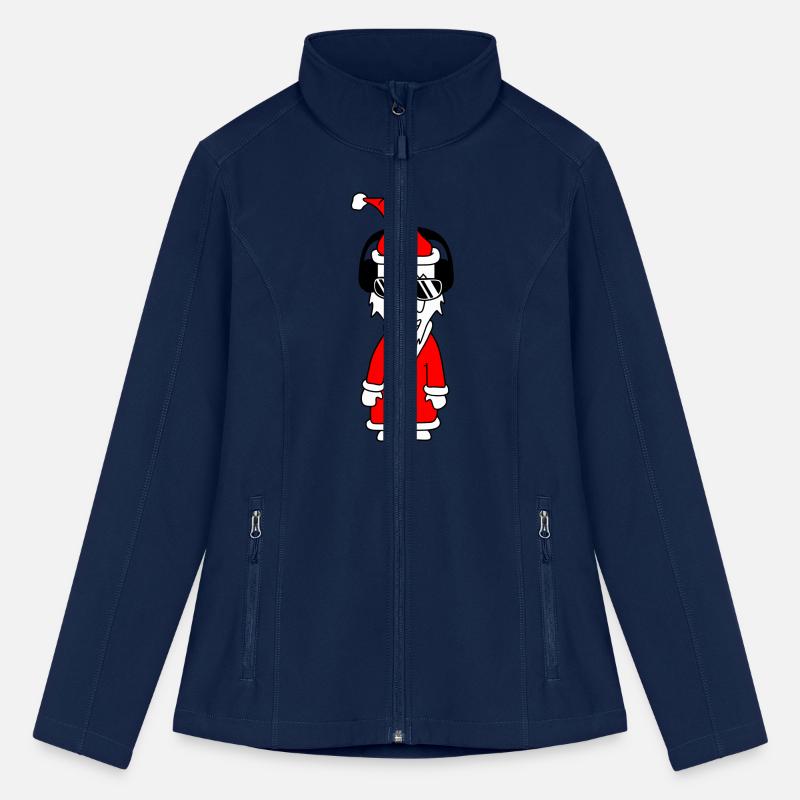 DJ Santa Claus Smiling Christmas Winter Party Fun