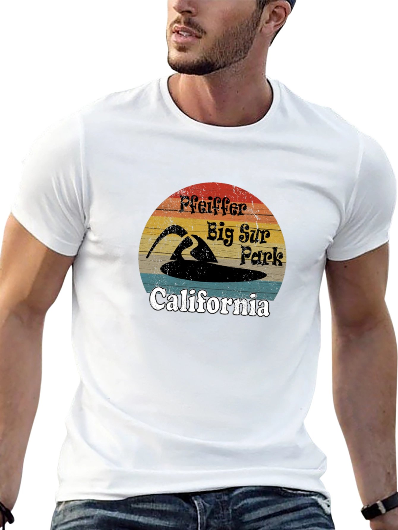 Pfeiffer Big Sur Park California Tee