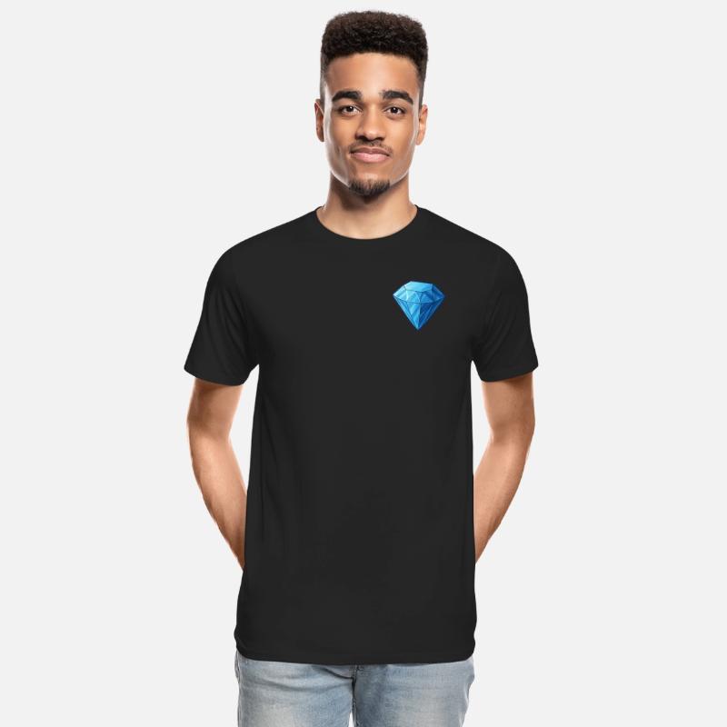 Elegant Blue Diamond Illustration